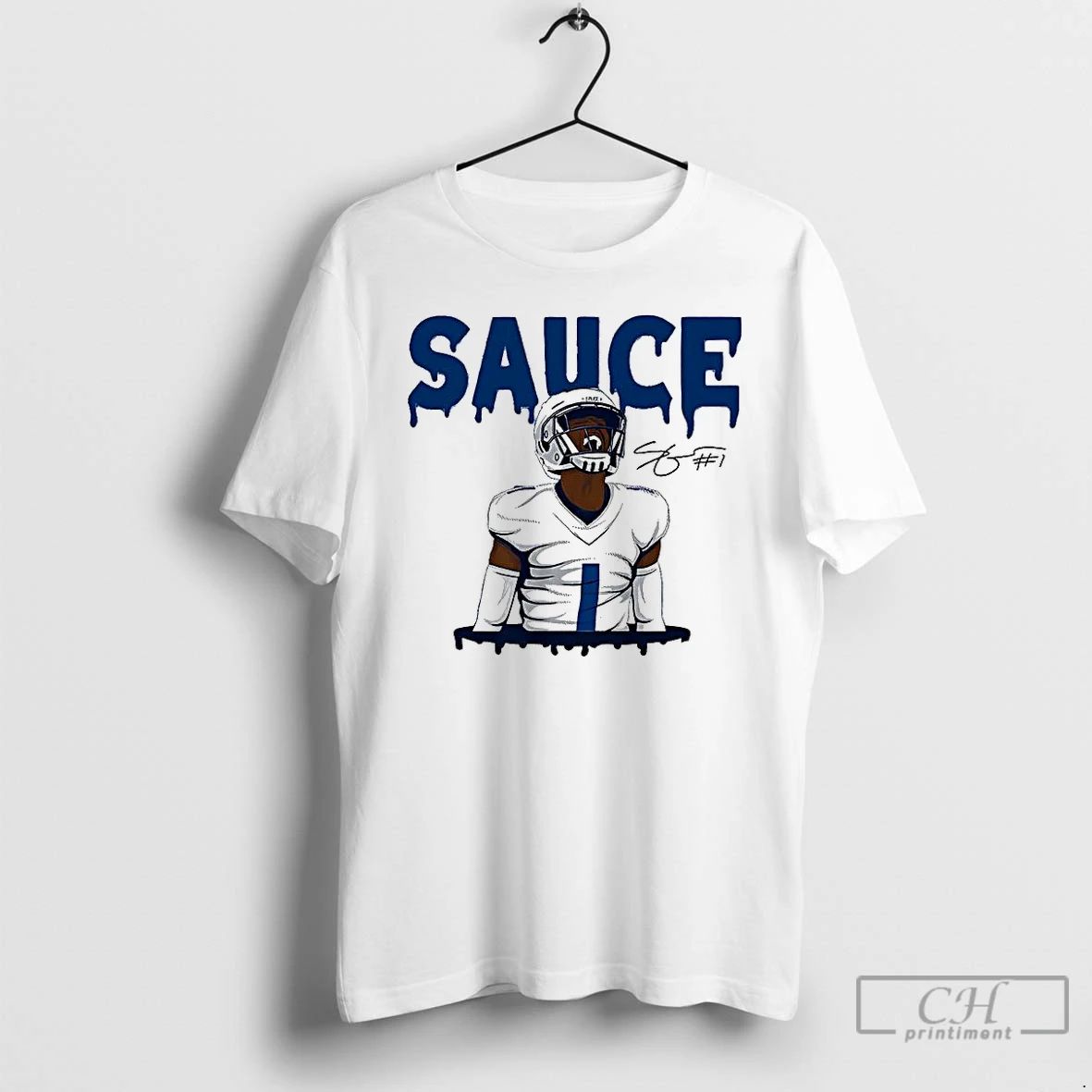 Premium Sauce Gardner Indianapolis Colts Football The Drip Indy Signature T Shirts Unisex T-shirt, Sweatshirt, Hoodie, Long Sleeve Tee - T-Shirt, Sweatshirt, Hoodie