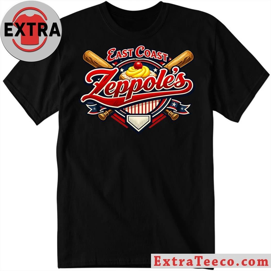 East Coast Zeppoles Logo Shirt Unisex T-shirt, Sweatshirt, Hoodie, Long Sleeve Tee - T-Shirt, Sweatshirt, Hoodie