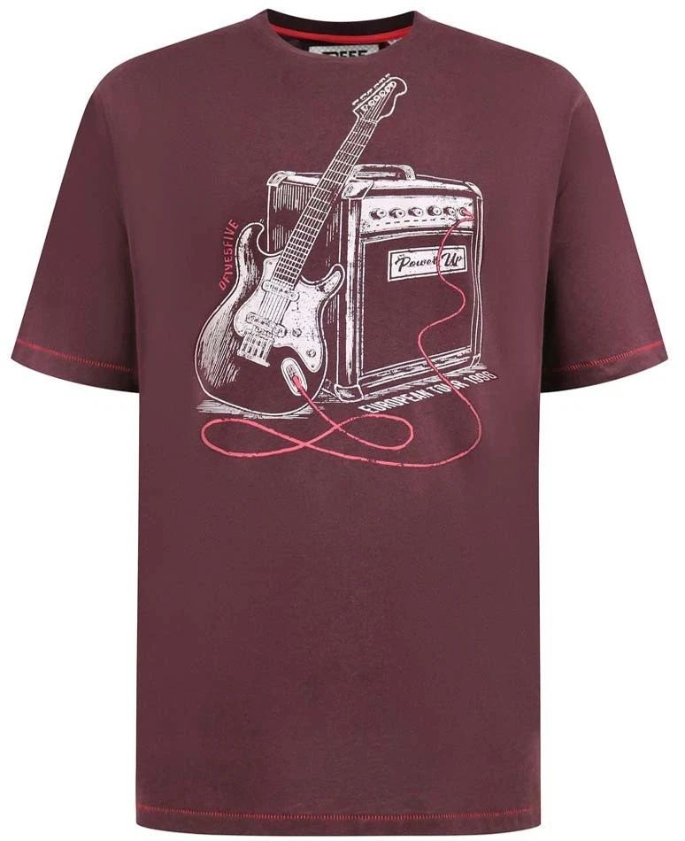 D555 Barnsley Guitar and Amp Print SS T-Shirt Burgundy Size 2XL 3XL 4XL 5XL 6XL Unisex T-shirt, Sweatshirt, Hoodie, Long Sleeve Tee - T-Shirt, Sweatshirt, Hoodie