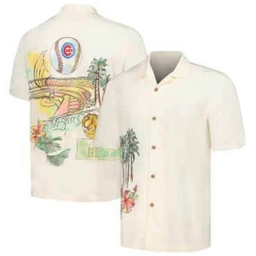 Chicago Cubs Field of Dreams Retro Hawaiian Shirt Unisex T-shirt, Sweatshirt, Hoodie, Long Sleeve Tee - T-Shirt, Sweatshirt, Hoodie