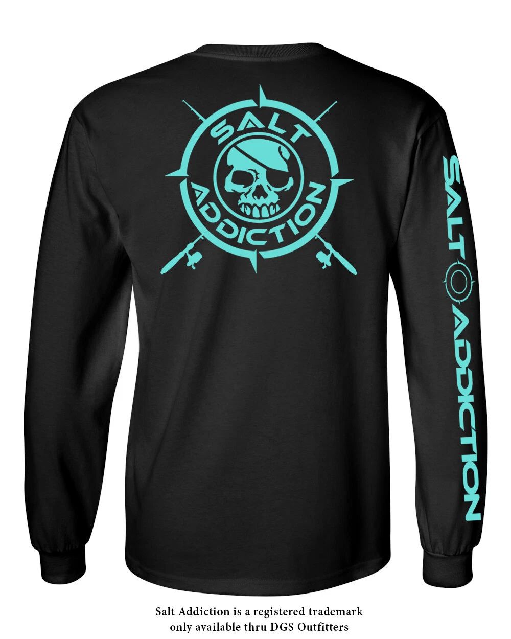 Salt Addiction t shirt long sleeve fishing apparel saltwater Offshore Nautical Unisex T-shirt, Sweatshirt, Hoodie, Long Sleeve Tee - T-Shirt, Sweatshirt, Hoodie