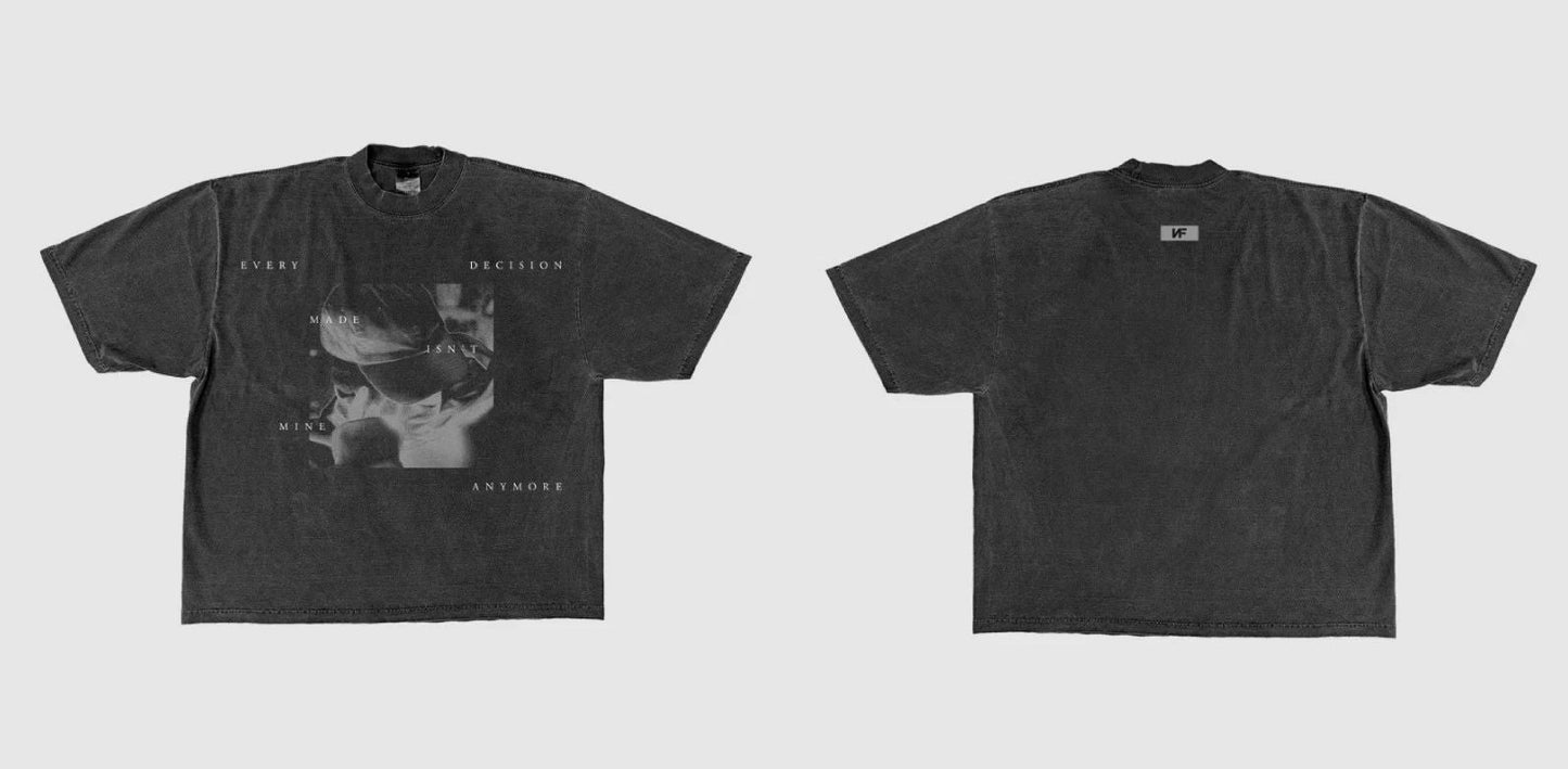 Vintage NF Real Music Shadow Decision T-Shirt Unisex T-shirt, Sweatshirt, Hoodie, Long Sleeve Tee - T-Shirt, Sweatshirt, Hoodie