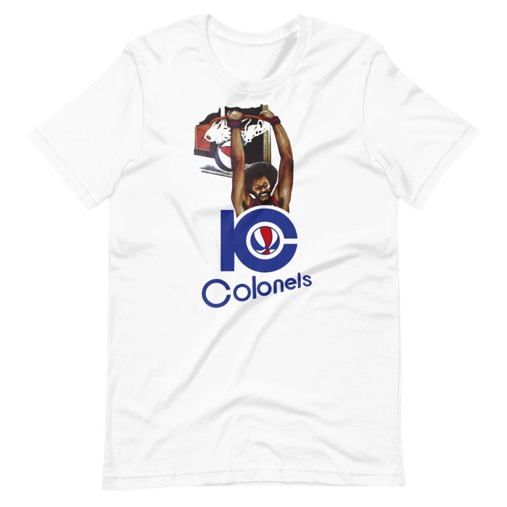 KENTUCKY COLONELS ABA Basketball Vintage 70s Style Tee Short-Sleeve T-Shirt Unisex T-shirt, Sweatshirt, Hoodie, Long Sleeve Tee - T-Shirt, Sweatshirt, Hoodie