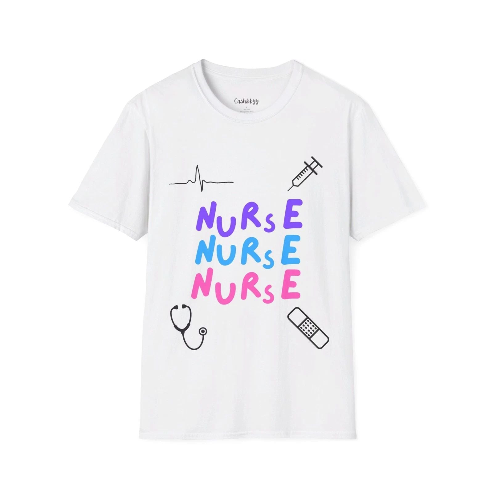 Stylish Healthcare Nurse Graphic Tee - Trendy Shirt for Medical Professionals Unisex T-shirt, Sweatshirt, Hoodie, Long Sleeve Tee - T-Shirt, Sweatshirt, Hoodie