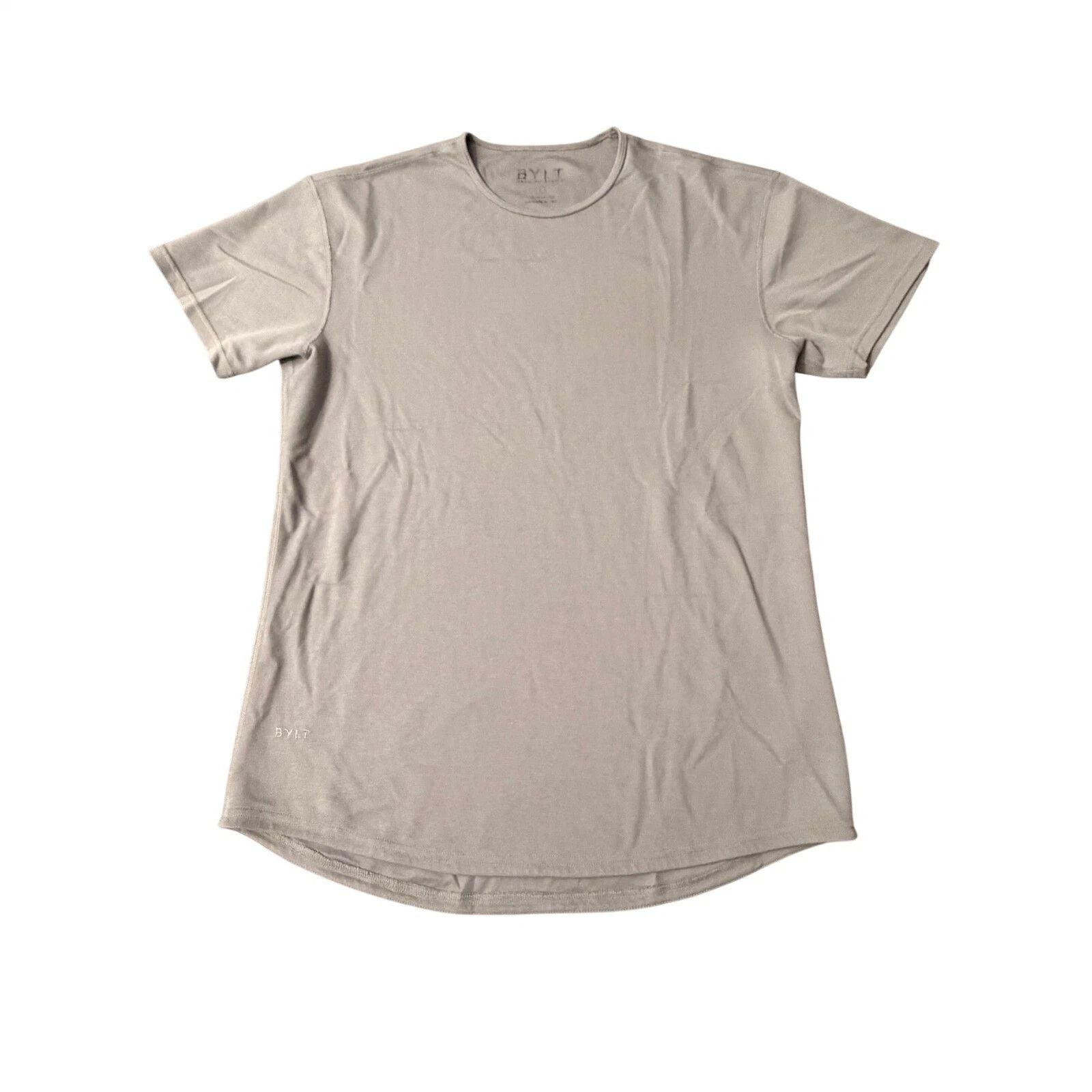 BYLT Mens Premium Basics Crew Neck Short Sleeve T Shirt Gray Size M Unisex T-shirt, Sweatshirt, Hoodie, Long Sleeve Tee - T-Shirt, Sweatshirt, Hoodie