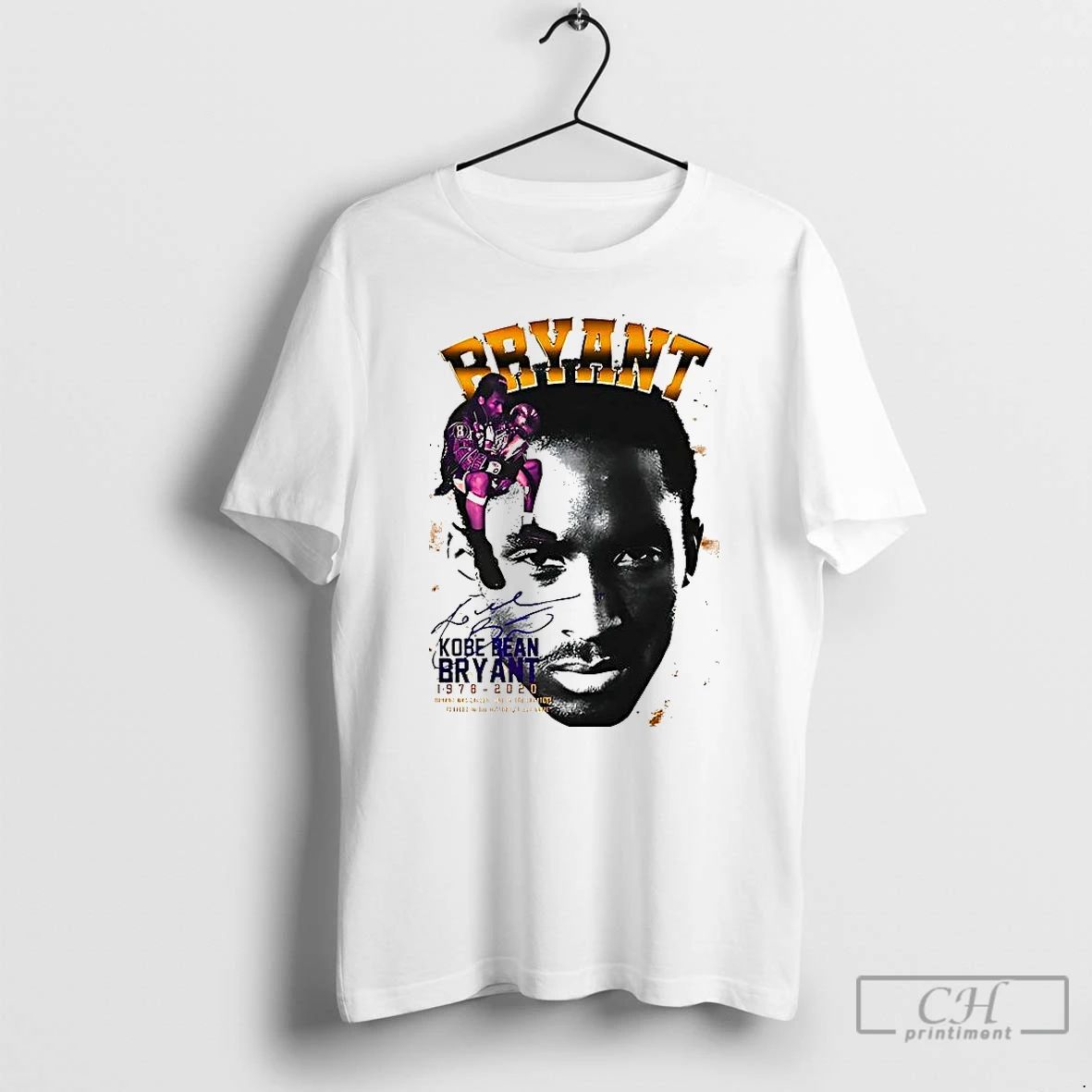 Premium Kobe Bryant Los Angeles Lakers Basketball Tribute Signature Vintage T Shirts Unisex T-shirt, Sweatshirt, Hoodie, Long Sleeve Tee - T-Shirt, Sweatshirt, Hoodie