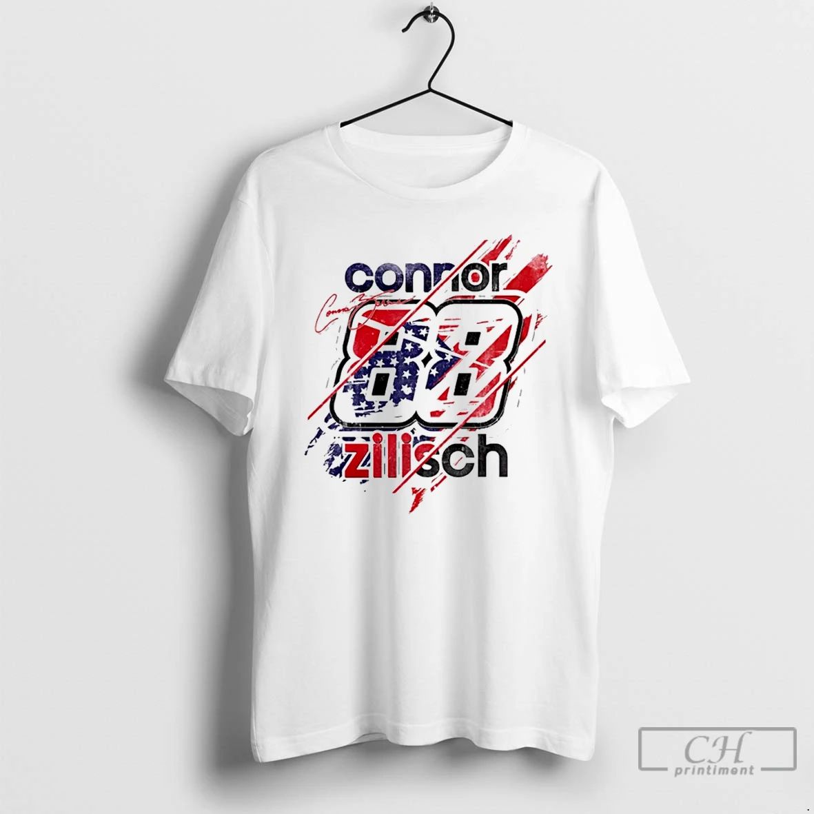 Premium Connor Zilisch Trackhouse Racing Team Collection 2026 America Flag T Shirts Unisex T-shirt, Sweatshirt, Hoodie, Long Sleeve Tee - T-Shirt, Sweatshirt, Hoodie