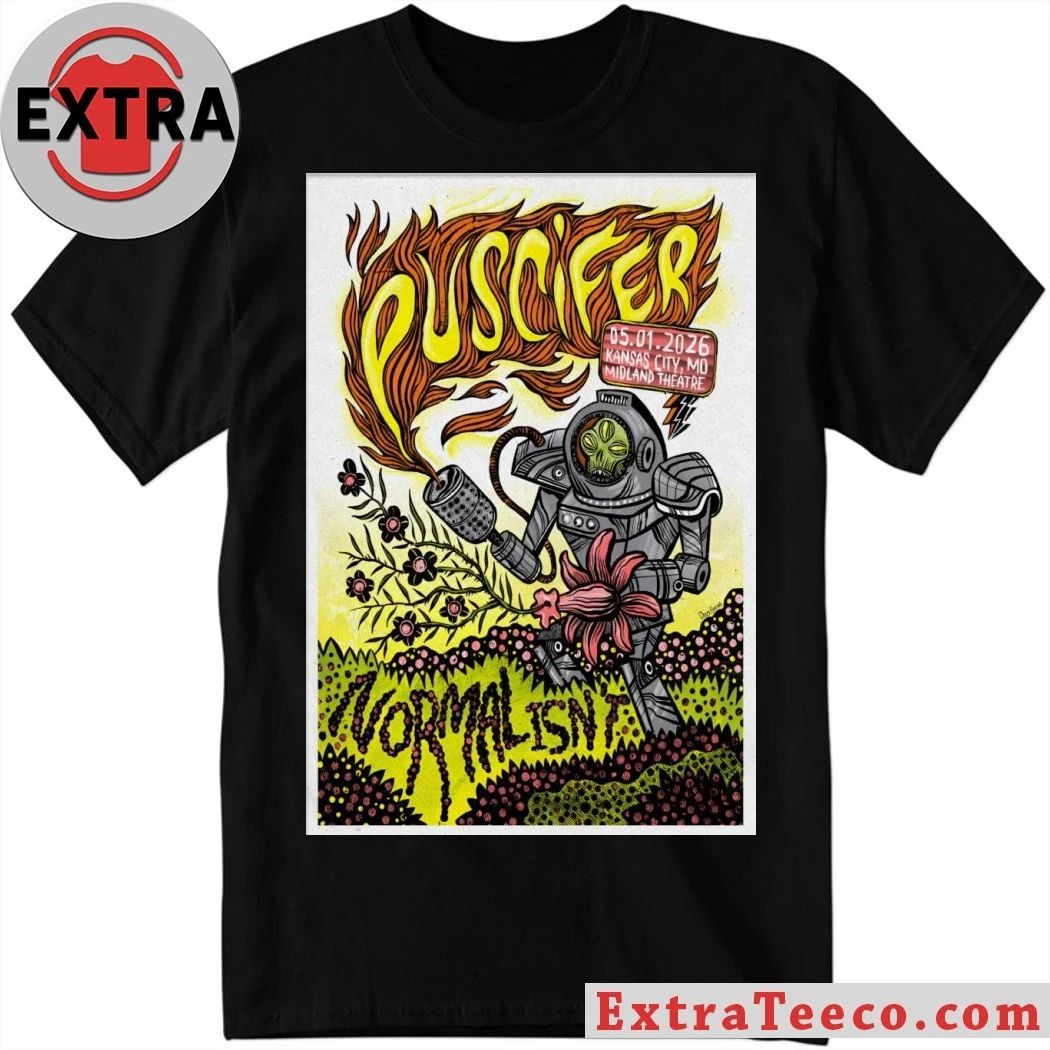 Puscifer May 1 2026 In Kansas City MO Poster Shirt Unisex T-shirt, Sweatshirt, Hoodie, Long Sleeve Tee - T-Shirt, Sweatshirt, Hoodie