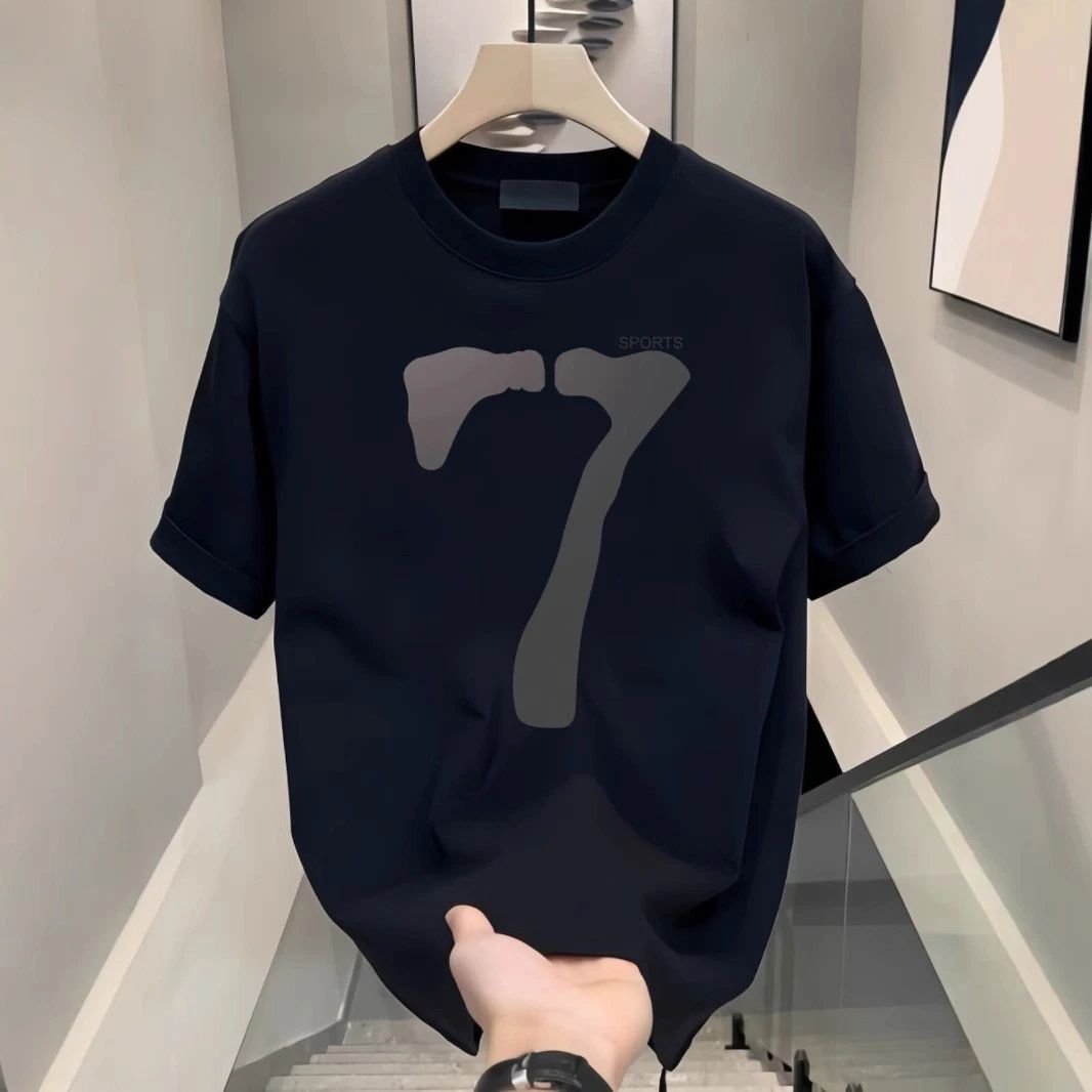 NEW Men's trendy pure cotton short sleeved printed round neck half sleeved top Unisex T-shirt, Sweatshirt, Hoodie, Long Sleeve Tee - T-Shirt, Sweatshirt, Hoodie