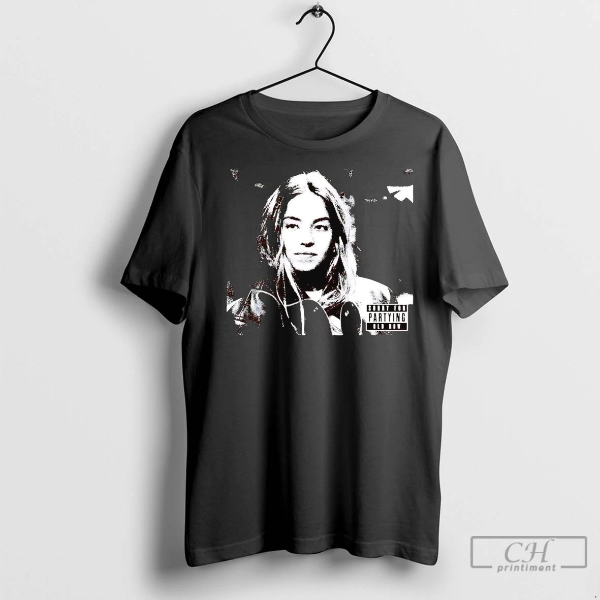 Premium Sydney Sweeney Sorry For Partying Unisex T-shirt, Sweatshirt, Hoodie, Long Sleeve Tee - T-Shirt, Sweatshirt, Hoodie
