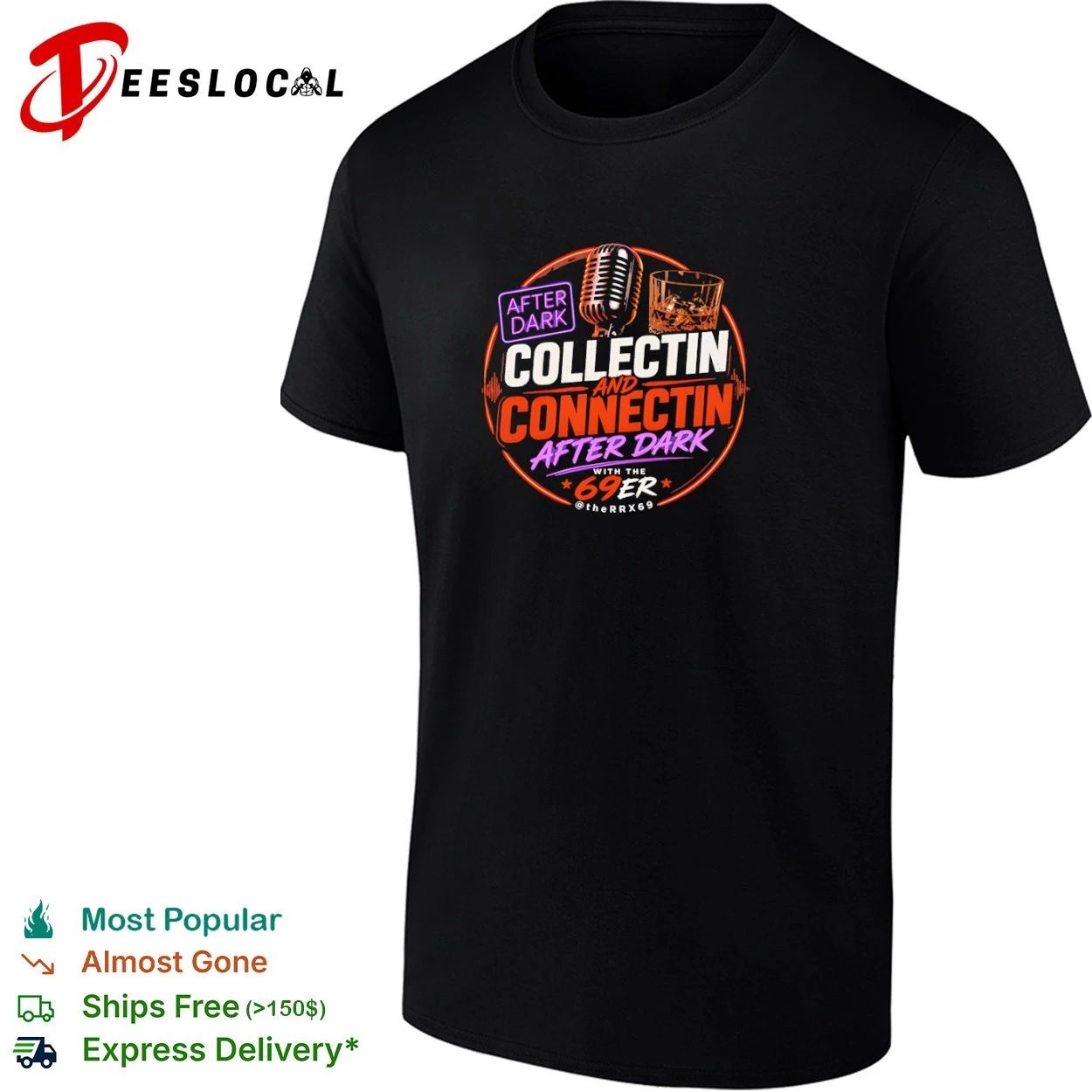 After Dark Collectin and Connectin After Dark with the 69er T-shirt Unisex T-shirt, Sweatshirt, Hoodie, Long Sleeve Tee - T-Shirt, Sweatshirt, Hoodie