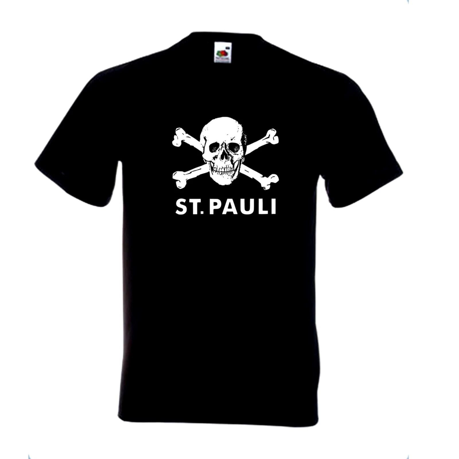 Fc St. Pauli Skull T Shirt All Sizes Unisex T-shirt, Sweatshirt, Hoodie, Long Sleeve Tee - T-Shirt, Sweatshirt, Hoodie