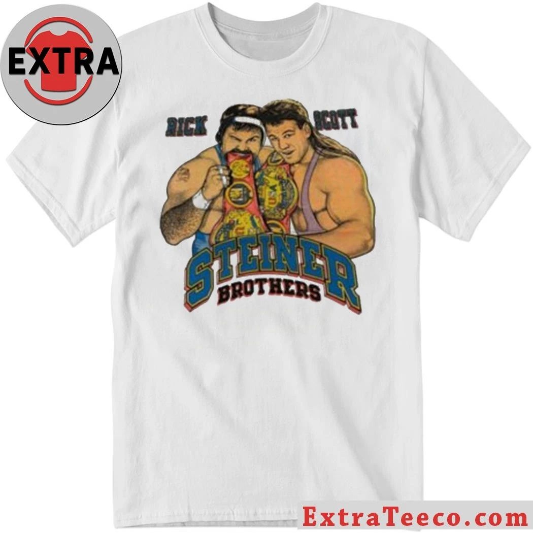 Rick And Scott Steiner Brothers Shirt Unisex T-shirt, Sweatshirt, Hoodie, Long Sleeve Tee - T-Shirt, Sweatshirt, Hoodie
