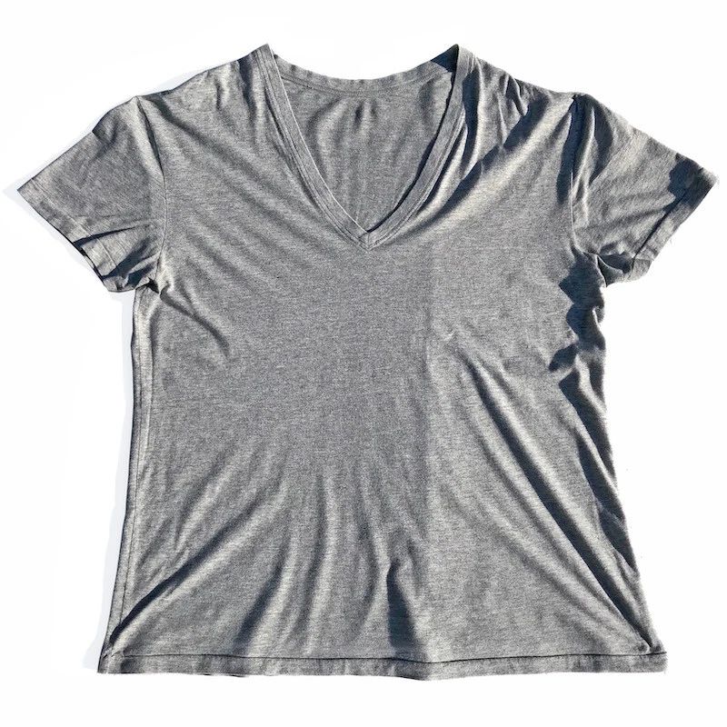 VTG C-IN2 Core Deep V Neck SS T-Shirt PIMA COTTON Undershirt GREY HEATHER Mens L Unisex T-shirt, Sweatshirt, Hoodie, Long Sleeve Tee - T-Shirt, Sweatshirt, Hoodie