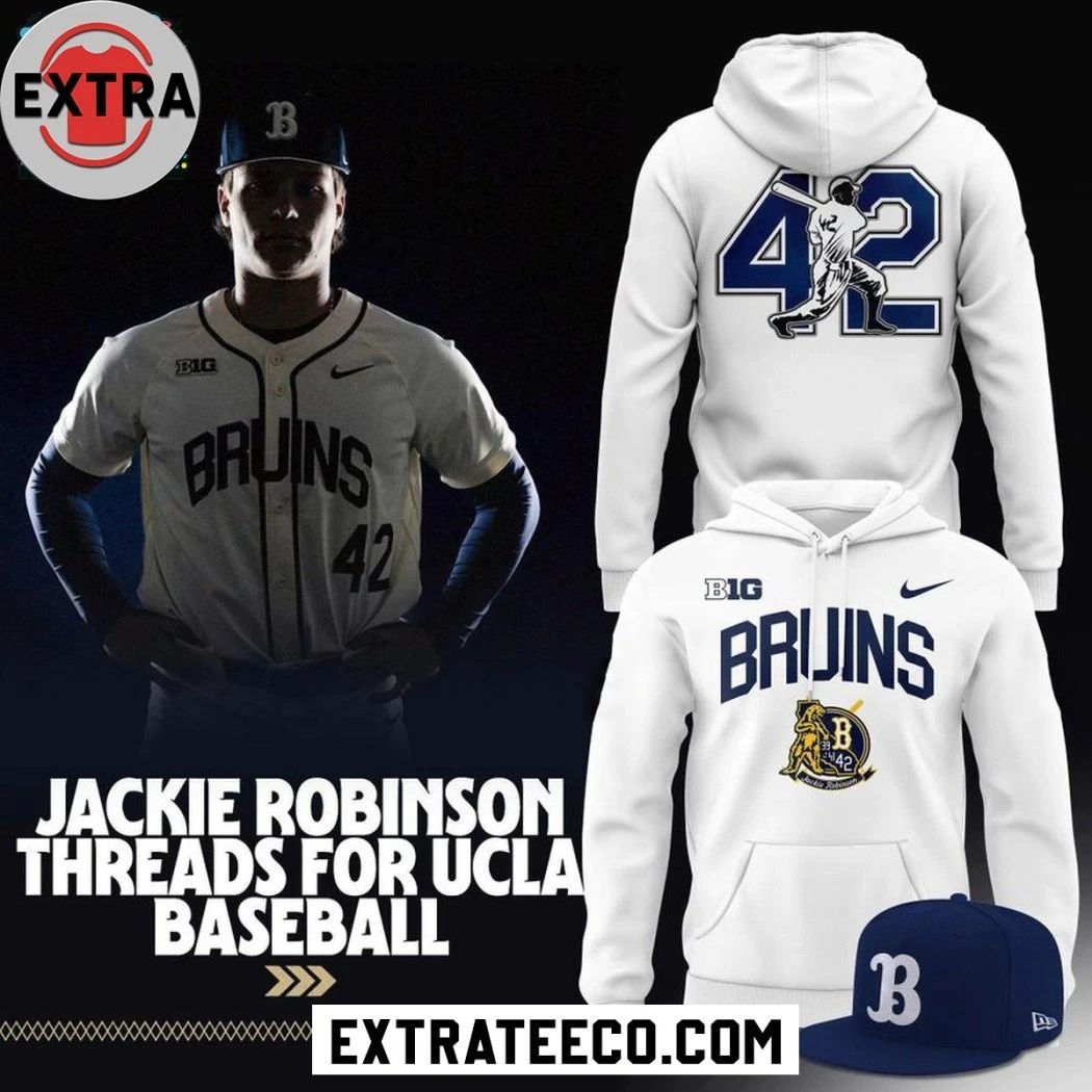 UCLA Bruins Jackie Robinson 2026 Tribute Night Logo Two Sided Shirt Unisex T-shirt, Sweatshirt, Hoodie, Long Sleeve Tee - T-Shirt, Sweatshirt, Hoodie