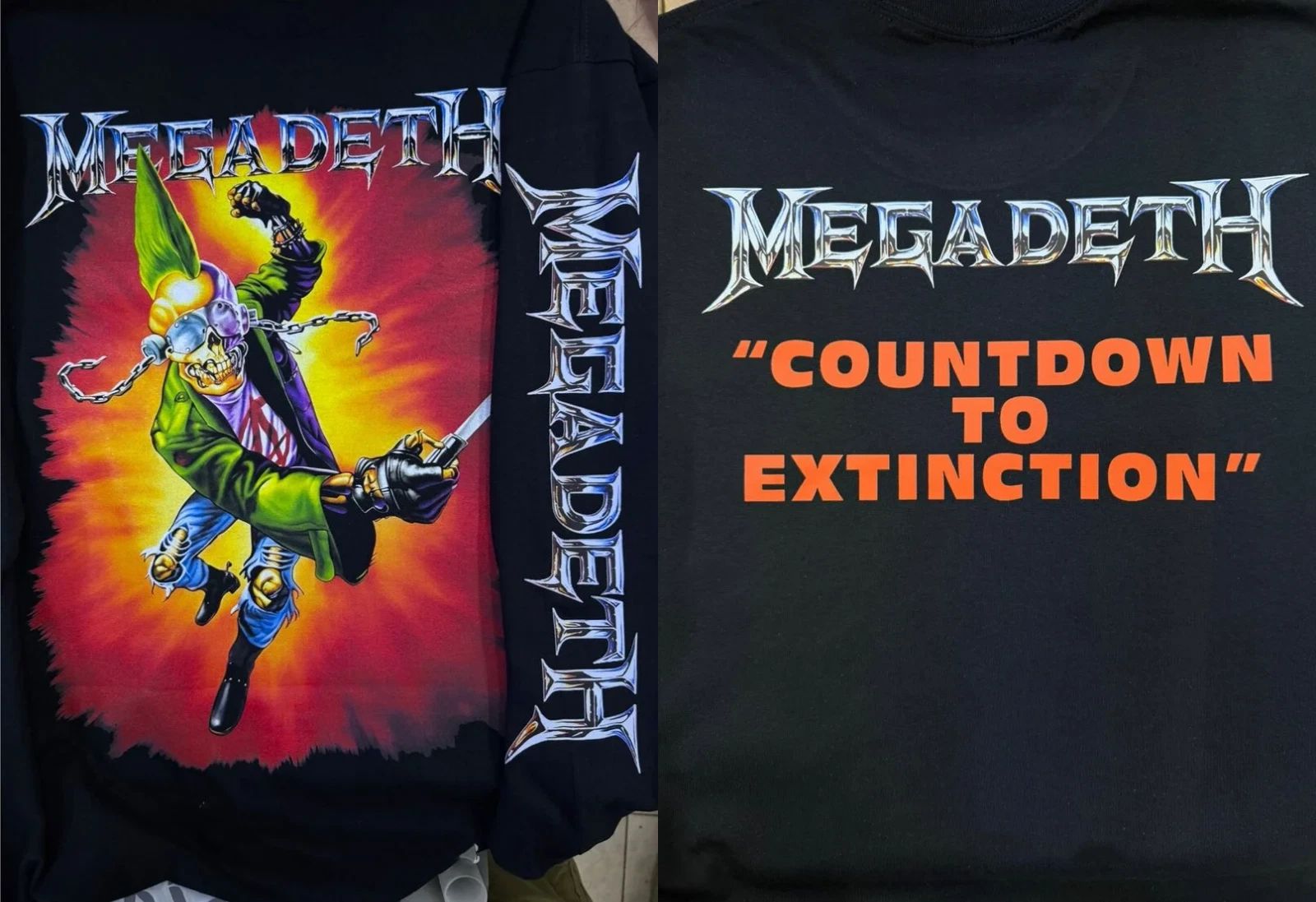Megadeth Rattlehead Unisex Reprint Long sleeve Full Size S-5XL US2051 Unisex T-shirt, Sweatshirt, Hoodie, Long Sleeve Tee - T-Shirt, Sweatshirt, Hoodie