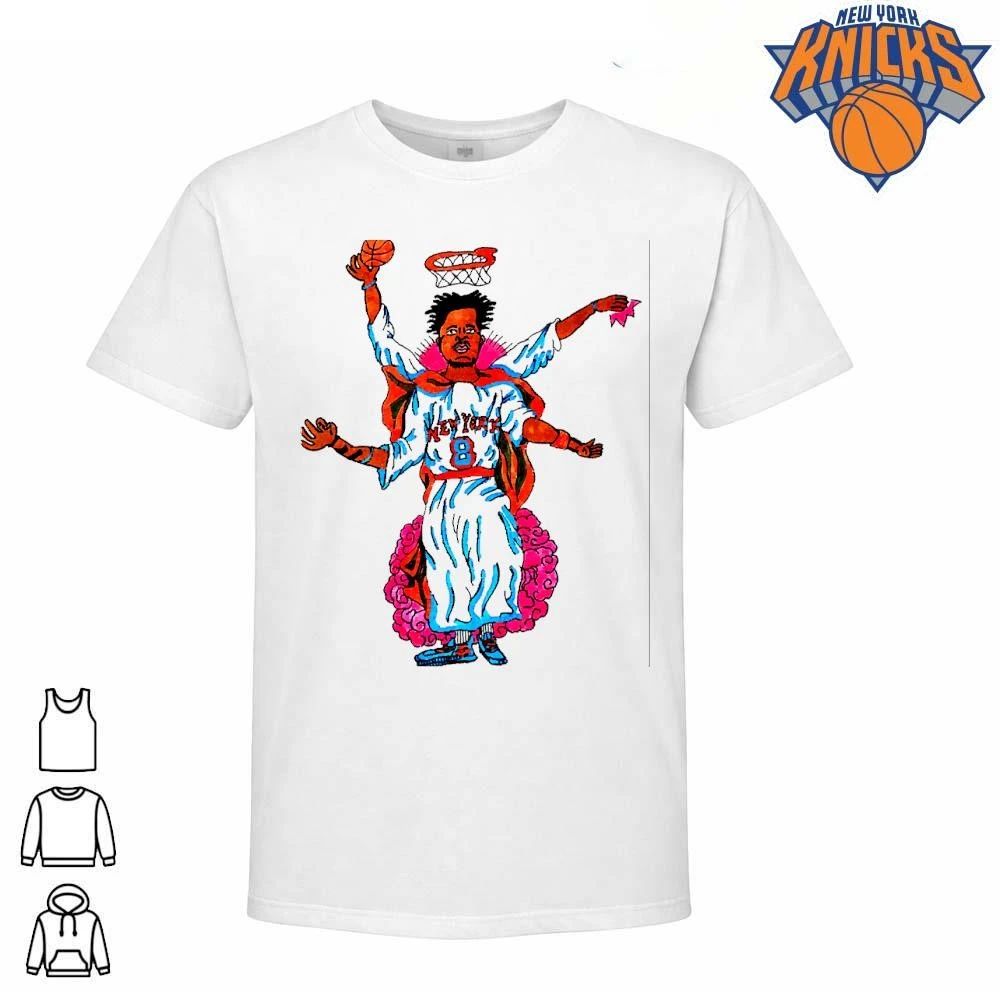 Six Armed New York 8 NBA Player Spiritual Graphic Illustration Tee Shirt Unisex T-shirt, Sweatshirt, Hoodie, Long Sleeve Tee - T-Shirt, Sweatshirt, Hoodie