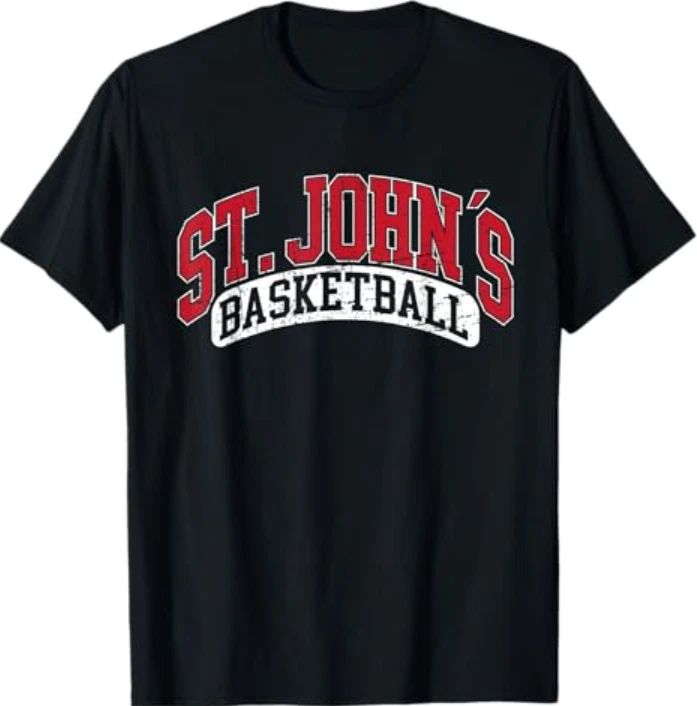 St Johns Vintage Basketball T-Shirt Unisex T-shirt, Sweatshirt, Hoodie, Long Sleeve Tee - T-Shirt, Sweatshirt, Hoodie