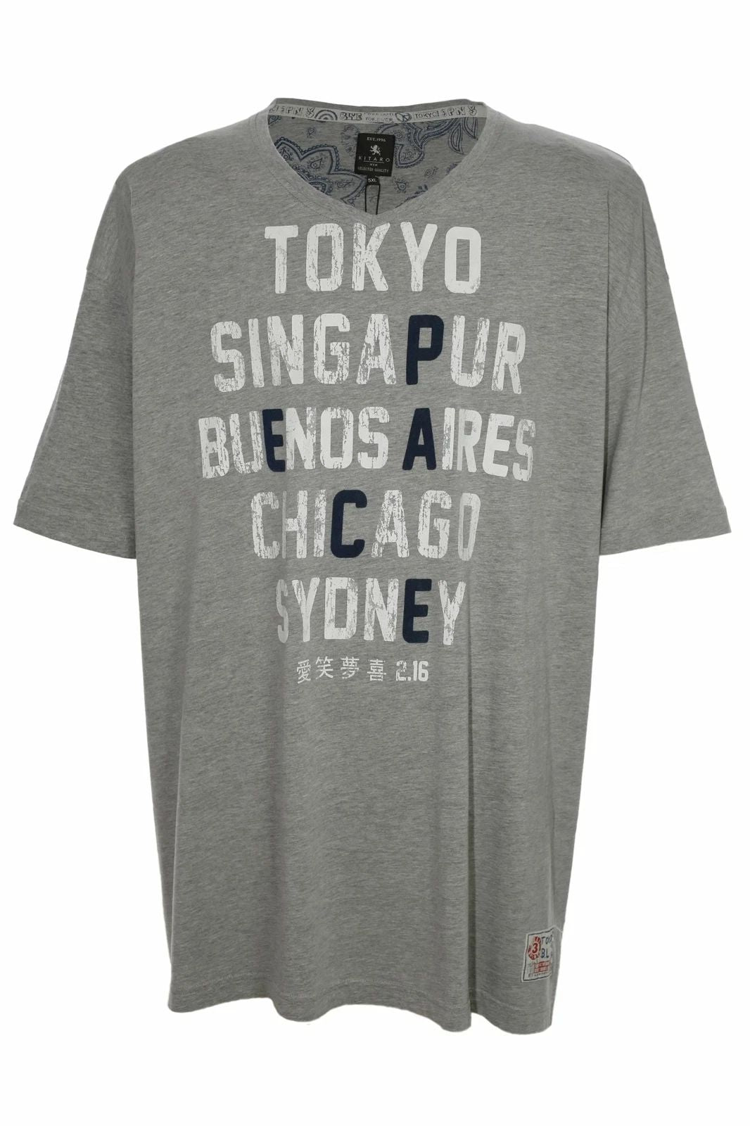 Kitaro T Shirt Mens Short Sleeve A-Neck Gray Size S XXL Unisex T-shirt, Sweatshirt, Hoodie, Long Sleeve Tee - T-Shirt, Sweatshirt, Hoodie