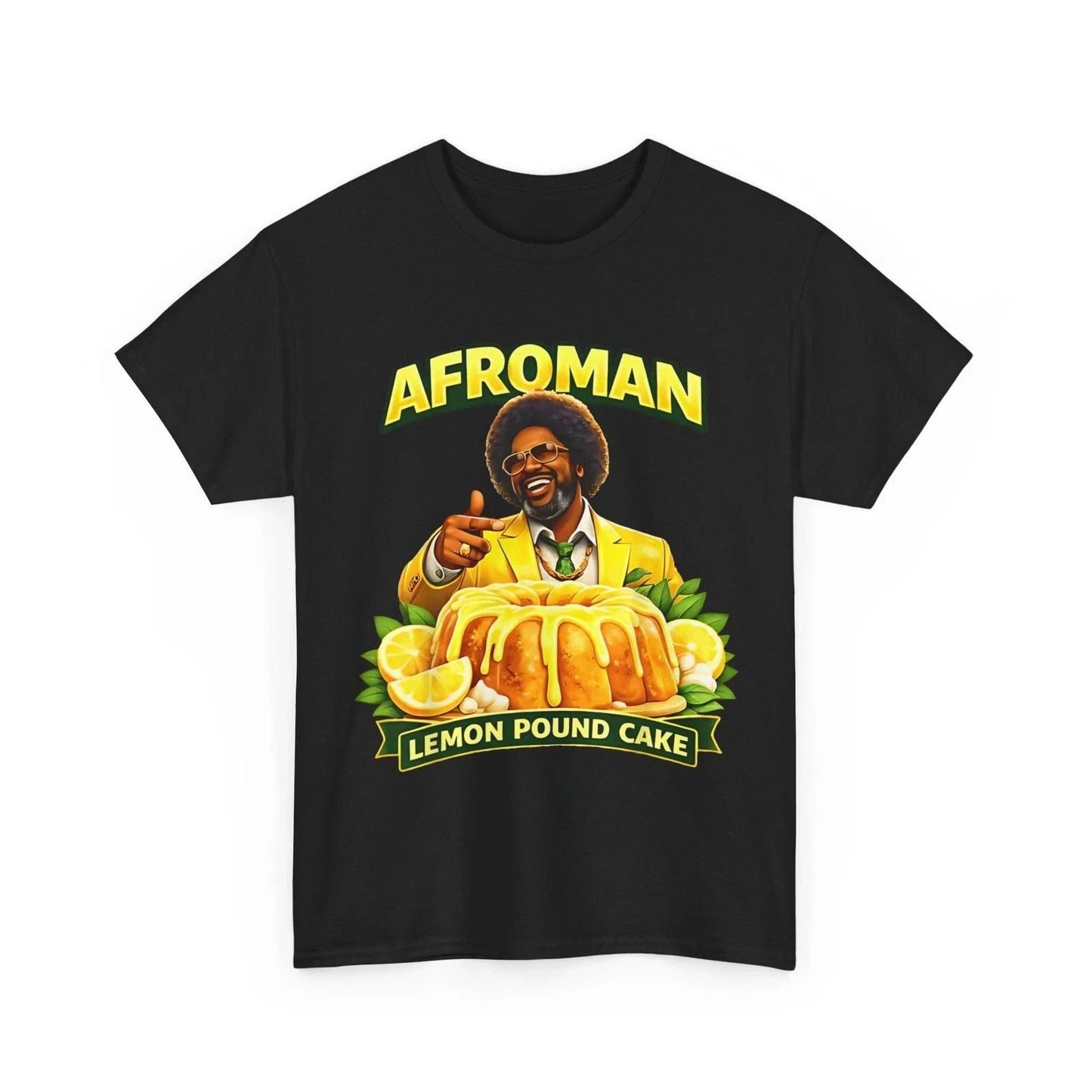 Afroman Lemon Pound Cake Funny Viral Meme T-Shirt Unisex T-shirt, Sweatshirt, Hoodie, Long Sleeve Tee - T-Shirt, Sweatshirt, Hoodie