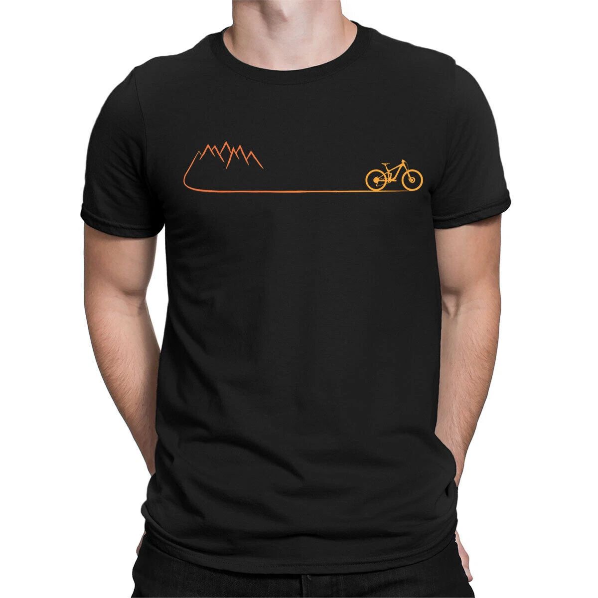 Mountain Bike Mtb Gift Cycling Cyclist Biker Biking Novelty Mens T-Shirts #D6 Unisex T-shirt, Sweatshirt, Hoodie, Long Sleeve Tee - T-Shirt, Sweatshirt, Hoodie