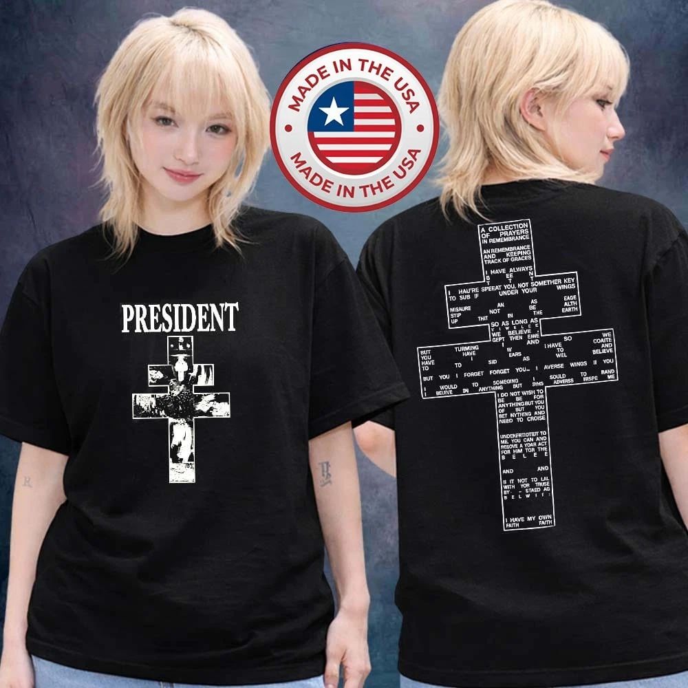 President Merch North American Campaign 2026 Cross Tour Dates T-Shirt Unisex T-shirt, Sweatshirt, Hoodie, Long Sleeve Tee - T-Shirt, Sweatshirt, Hoodie