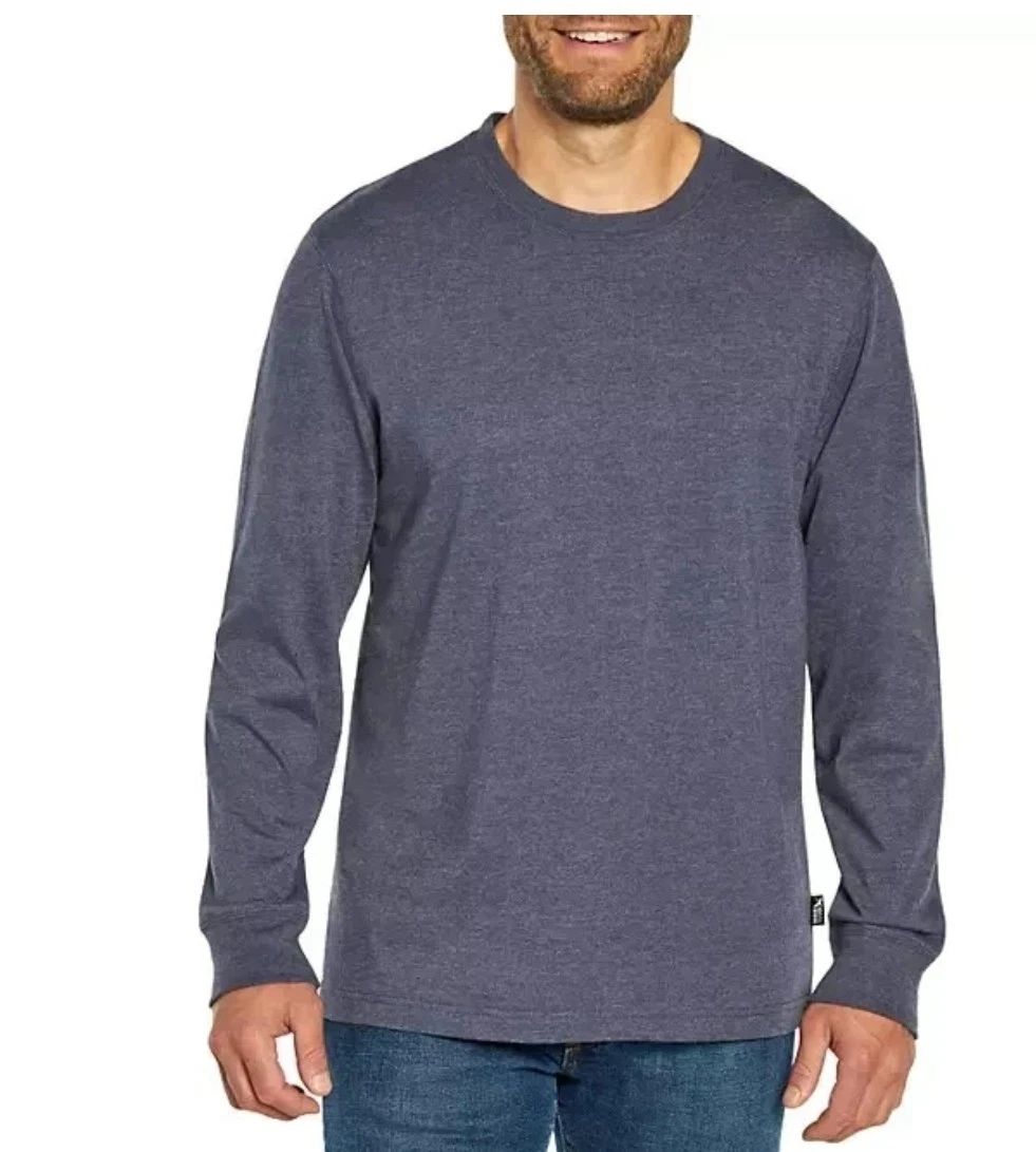 Eddie Bauer Men's Long Sleeve Crew Size Small H. Mood Indigo Unisex T-shirt, Sweatshirt, Hoodie, Long Sleeve Tee - T-Shirt, Sweatshirt, Hoodie
