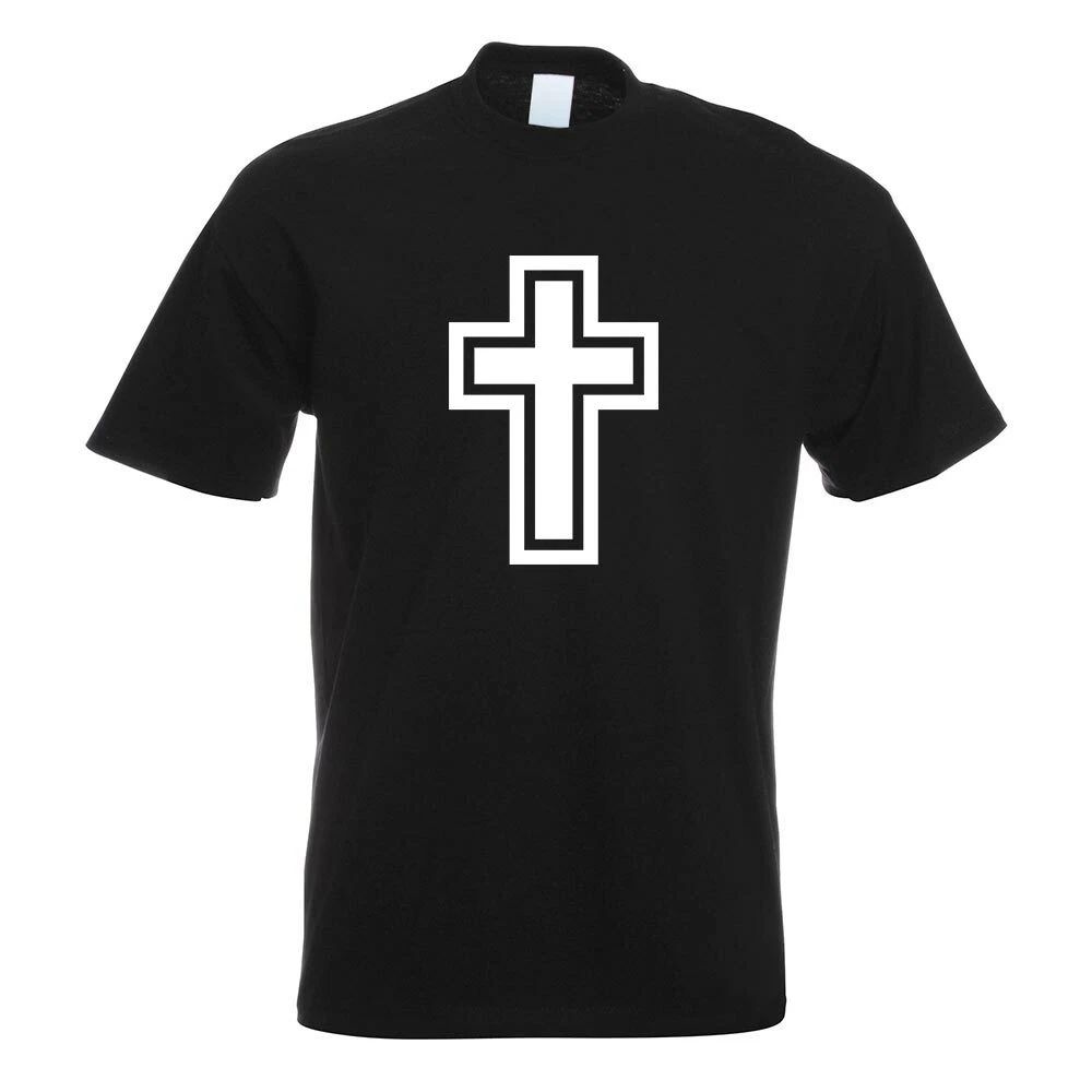 Church cross God T-shirt motif printed fun shirt design print Unisex T-shirt, Sweatshirt, Hoodie, Long Sleeve Tee - T-Shirt, Sweatshirt, Hoodie