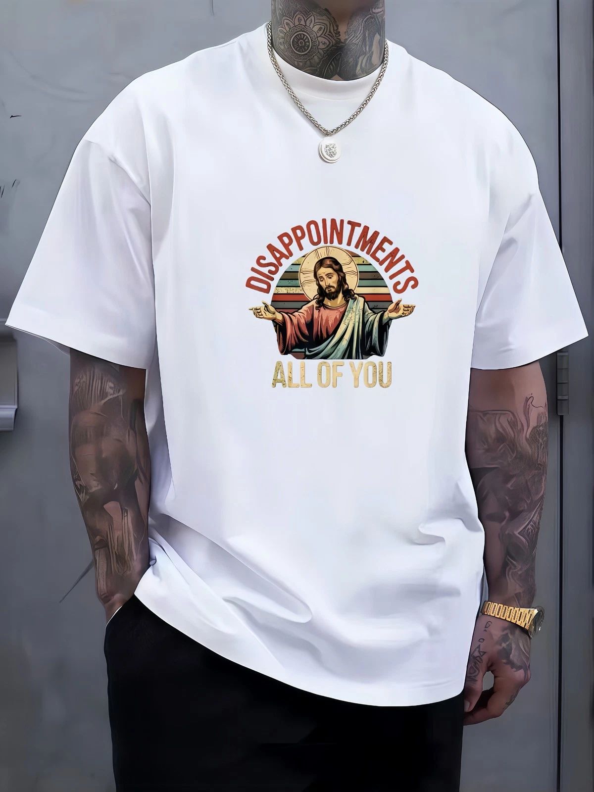 Jesus Disappointments All of You Funny Christian Meme Graphic T-Shirt Unisex T-shirt, Sweatshirt, Hoodie, Long Sleeve Tee - T-Shirt, Sweatshirt, Hoodie