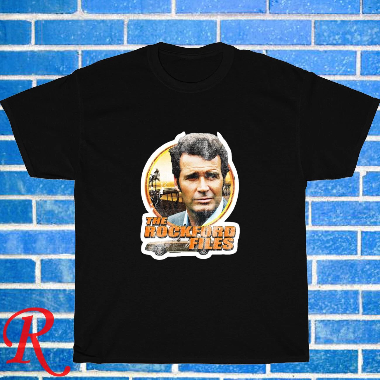 New The Rockford Files Retro Black/Grey/Navy/White Size S-5XL Unisex T-Shirt Unisex T-shirt, Sweatshirt, Hoodie, Long Sleeve Tee - T-Shirt, Sweatshirt, Hoodie