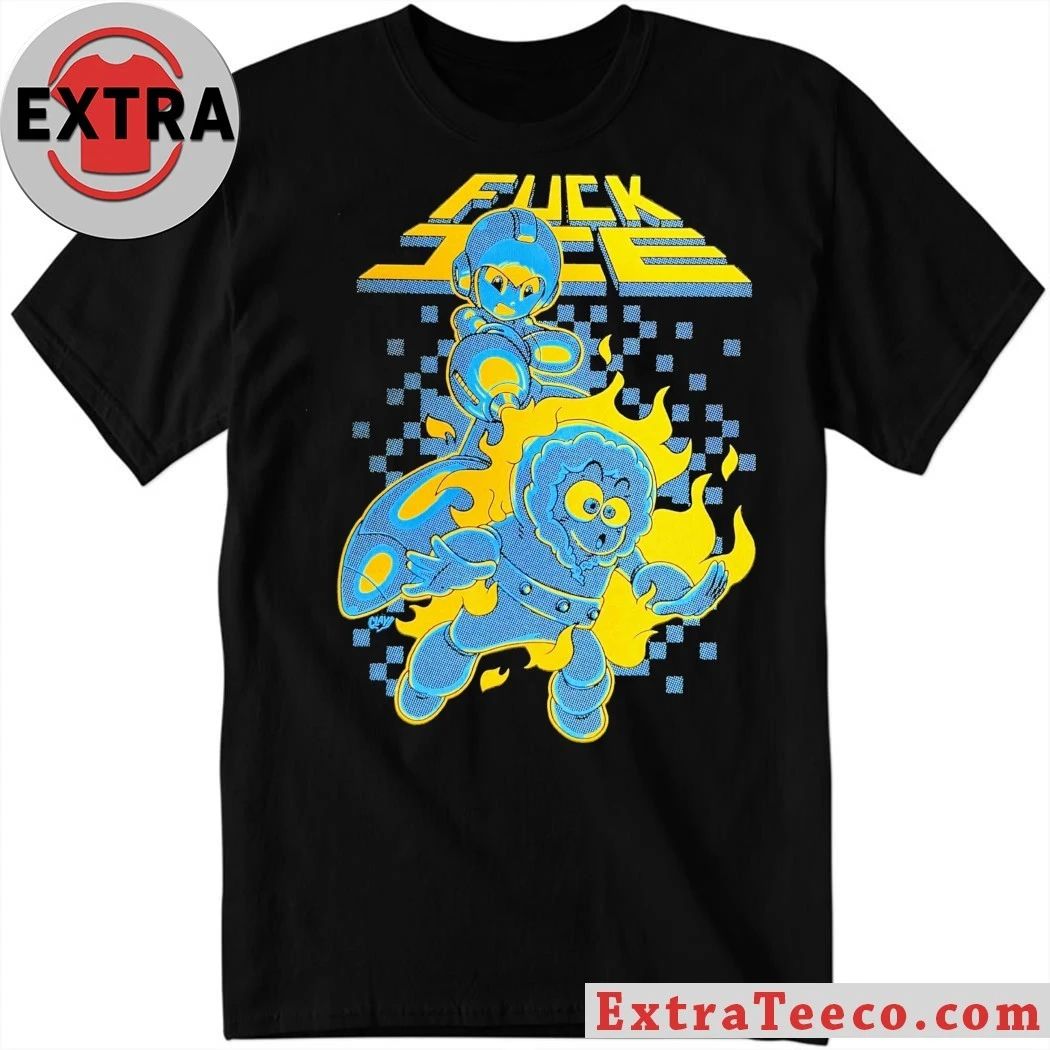 Mega Man Fuck Ice Clay Graham Art Shirt Unisex T-shirt, Sweatshirt, Hoodie, Long Sleeve Tee - T-Shirt, Sweatshirt, Hoodie