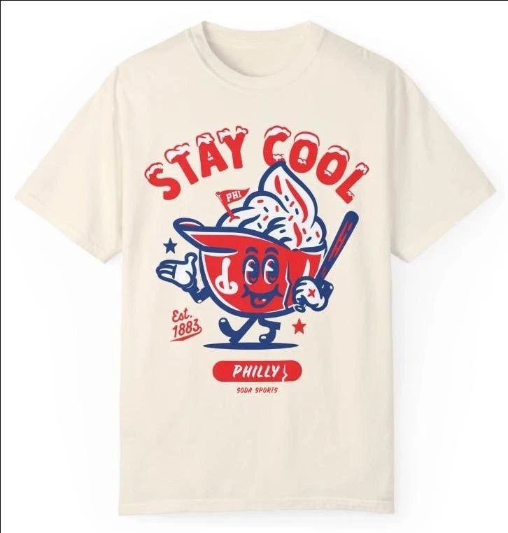 Vintage Stay Cool Graphic T-shirt, Baseball Team Shirt, Sports Fan Tee Unisex T-shirt, Sweatshirt, Hoodie, Long Sleeve Tee - T-Shirt, Sweatshirt, Hoodie