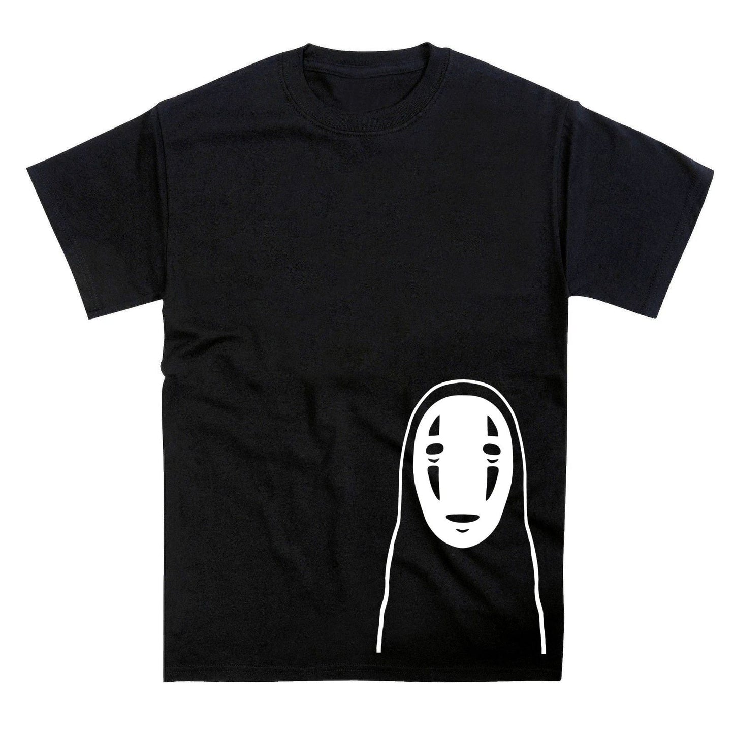 Kaonashi No Face Anime Mask Spirited Figure T-Shirt Unisex T-shirt, Sweatshirt, Hoodie, Long Sleeve Tee - T-Shirt, Sweatshirt, Hoodie