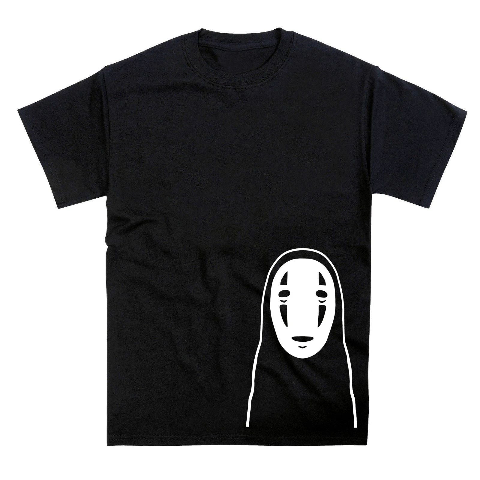 Kaonashi No Face Anime Mask Spirited Figure T-Shirt Unisex T-shirt, Sweatshirt, Hoodie, Long Sleeve Tee - T-Shirt, Sweatshirt, Hoodie