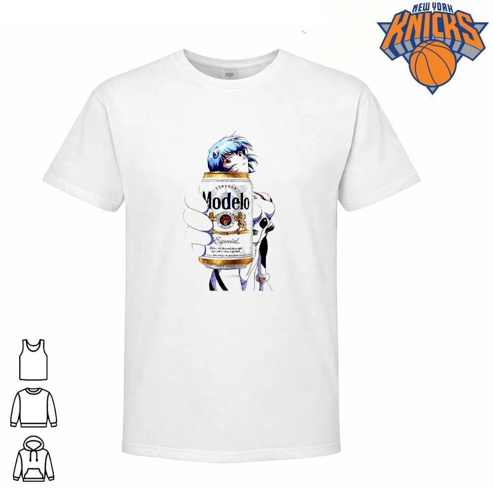 Rei Ayanami Holding Modelo Beer Can Neon Genesis Evangelion shirt Unisex T-shirt, Sweatshirt, Hoodie, Long Sleeve Tee - T-Shirt, Sweatshirt, Hoodie