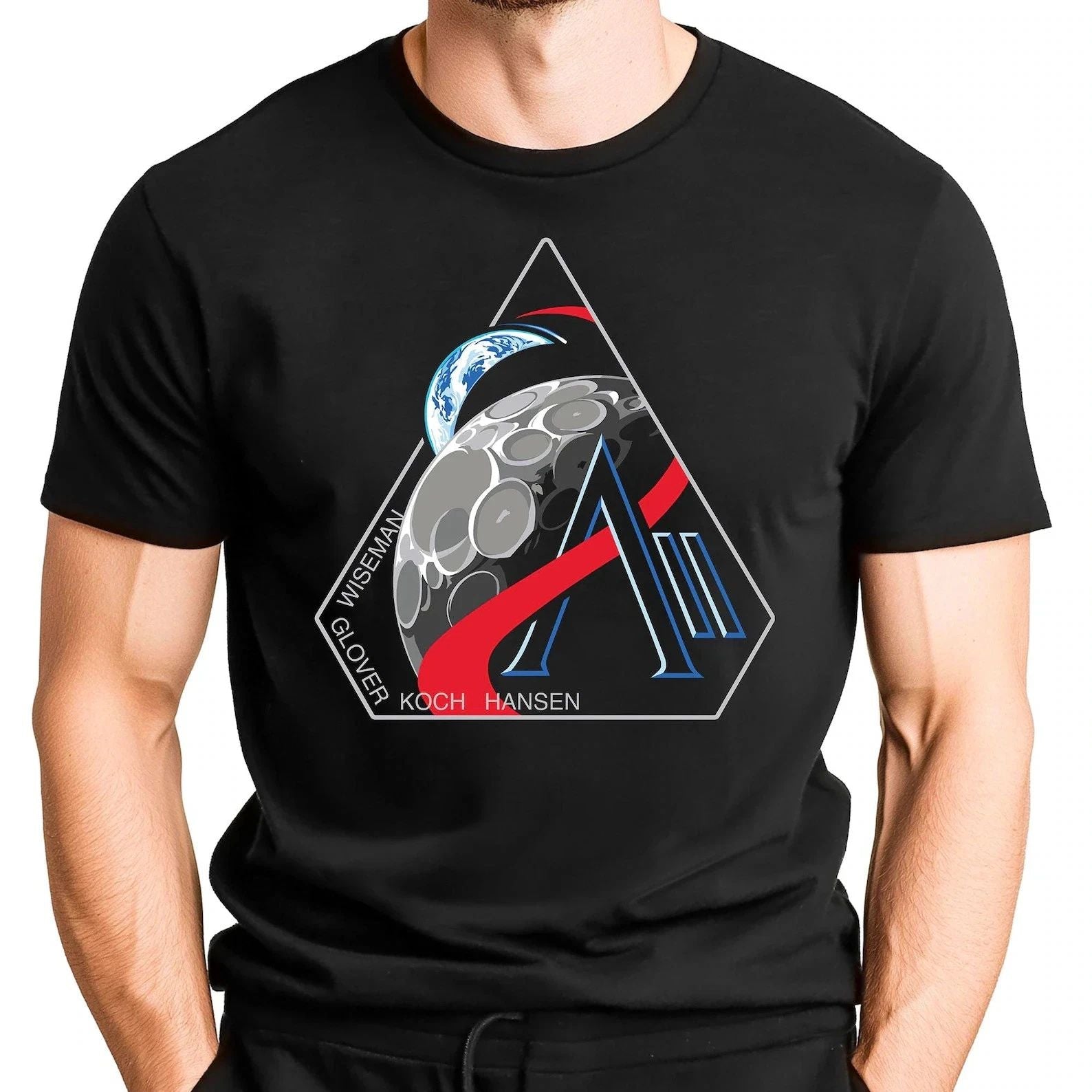 NASA Artemis 2 Mission Unisex T-Shirt Unisex T-shirt, Sweatshirt, Hoodie, Long Sleeve Tee - T-Shirt, Sweatshirt, Hoodie