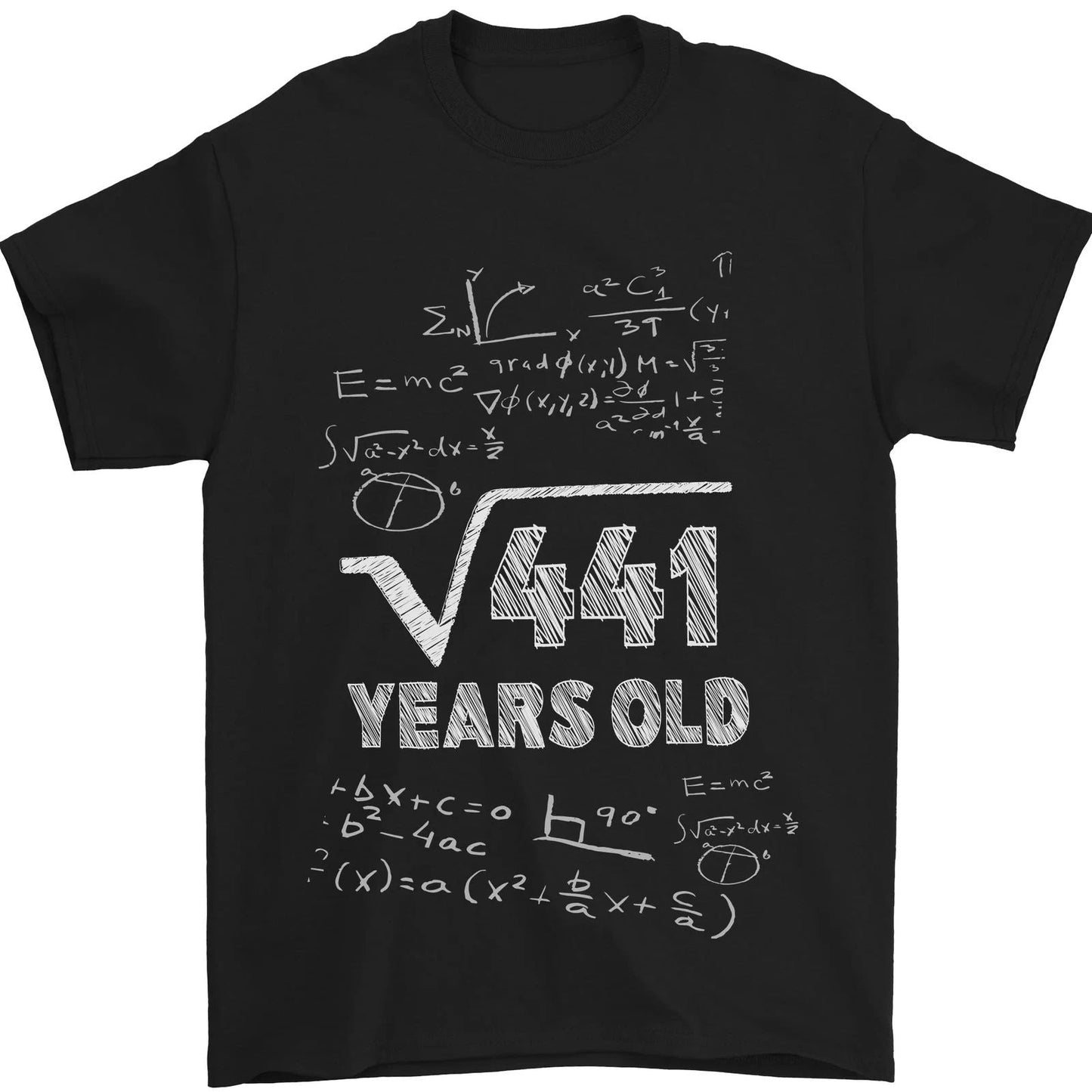 21st Birthday 21 Year Old Geek Funny Maths Mens T-Shirt 100% Cotton Unisex T-shirt, Sweatshirt, Hoodie, Long Sleeve Tee - T-Shirt, Sweatshirt, Hoodie