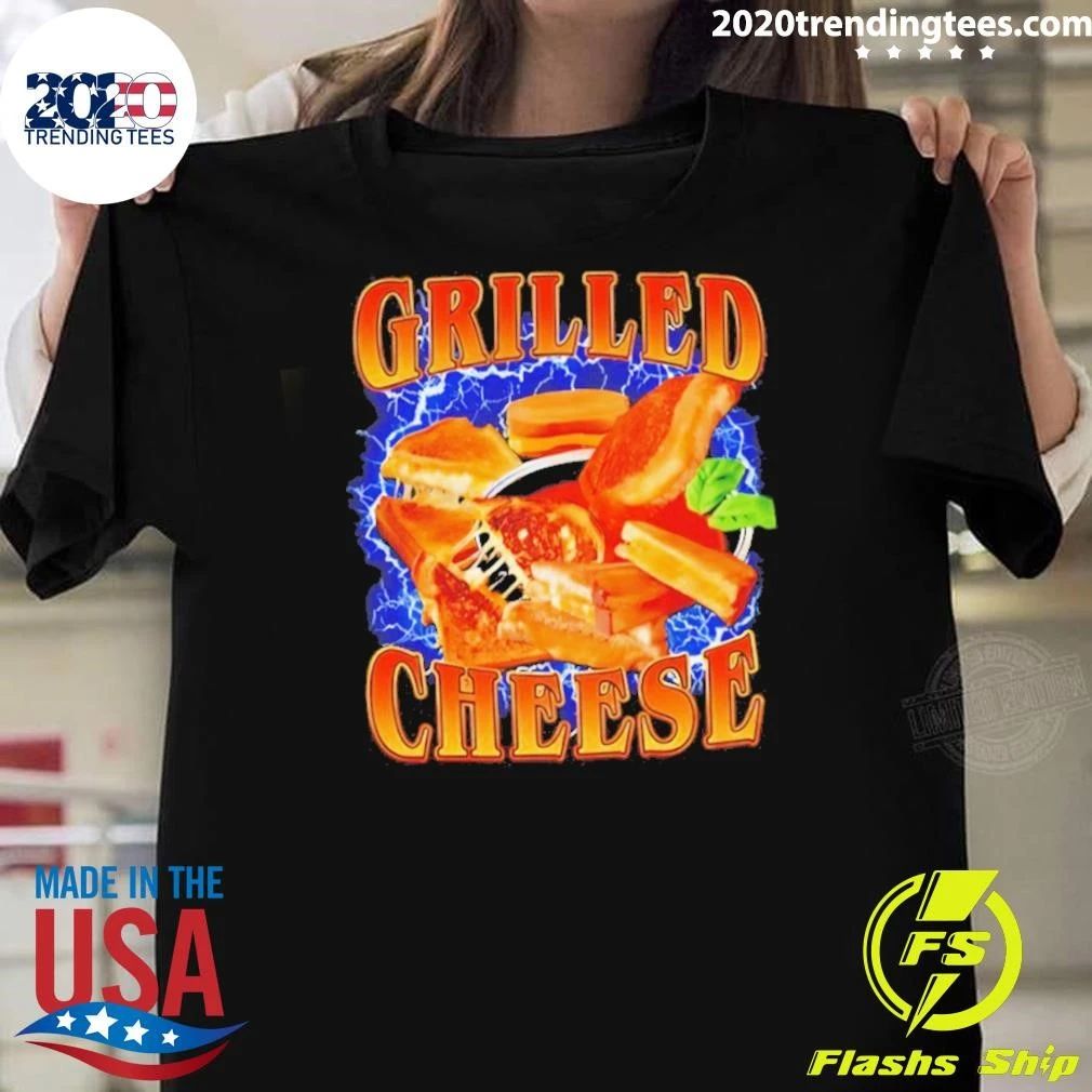 Grilled Cheese Lightning 90s Bootleg Shirt Unisex T-shirt, Sweatshirt, Hoodie, Long Sleeve Tee - T-Shirt, Sweatshirt, Hoodie