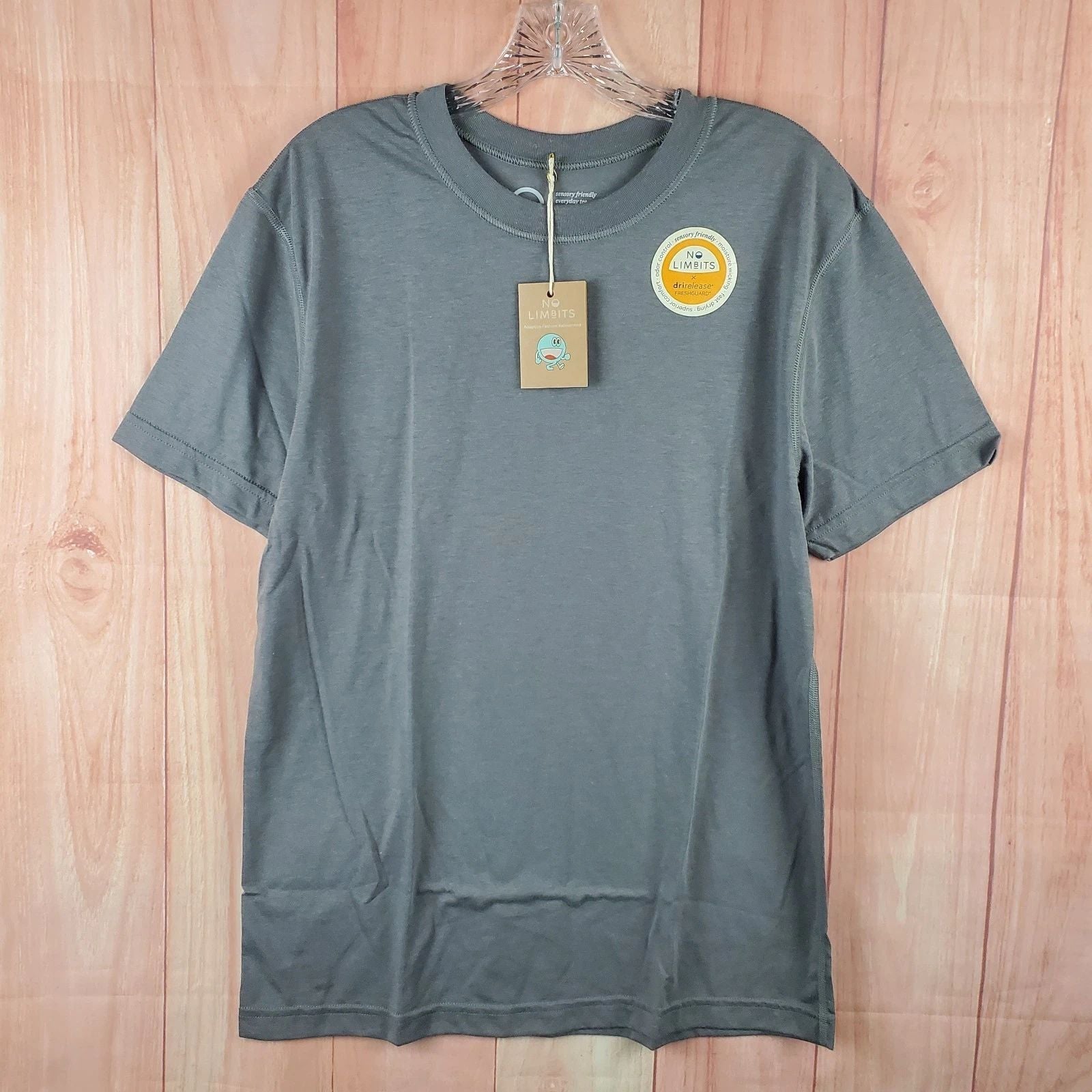 No Limbits Adaptive Sensory Friendly T Shirt Mens Medium Gray Everyday Wear Unisex T-shirt, Sweatshirt, Hoodie, Long Sleeve Tee - T-Shirt, Sweatshirt, Hoodie
