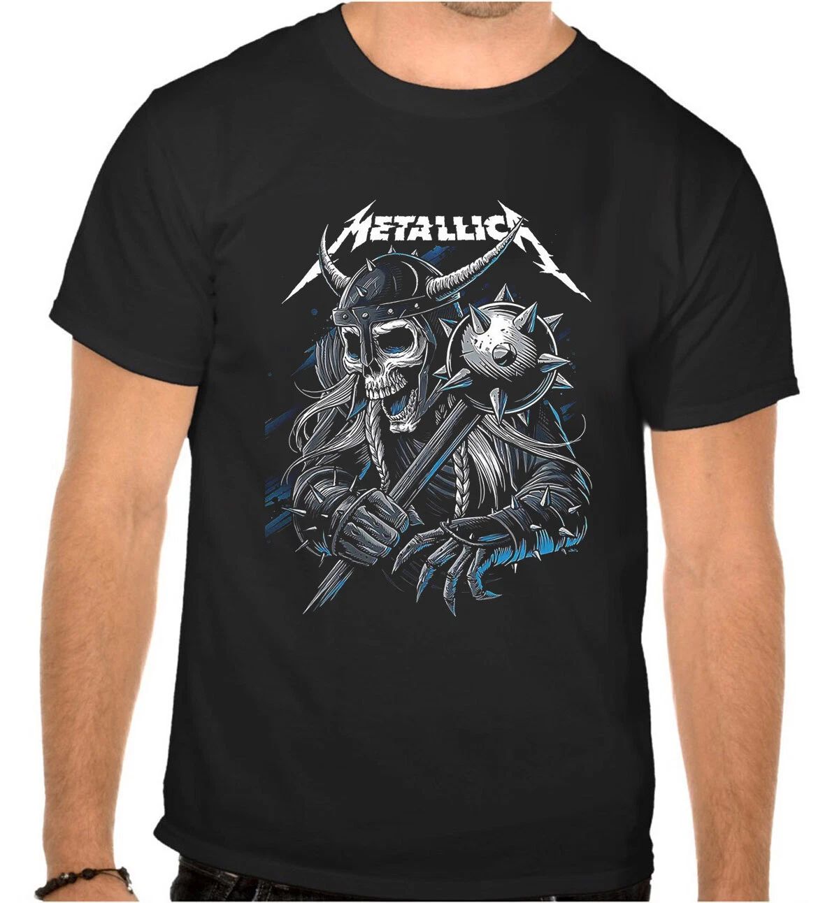 Metallica Rock Music Logo BLACK T-Shirt - 1052 Unisex T-shirt, Sweatshirt, Hoodie, Long Sleeve Tee - T-Shirt, Sweatshirt, Hoodie