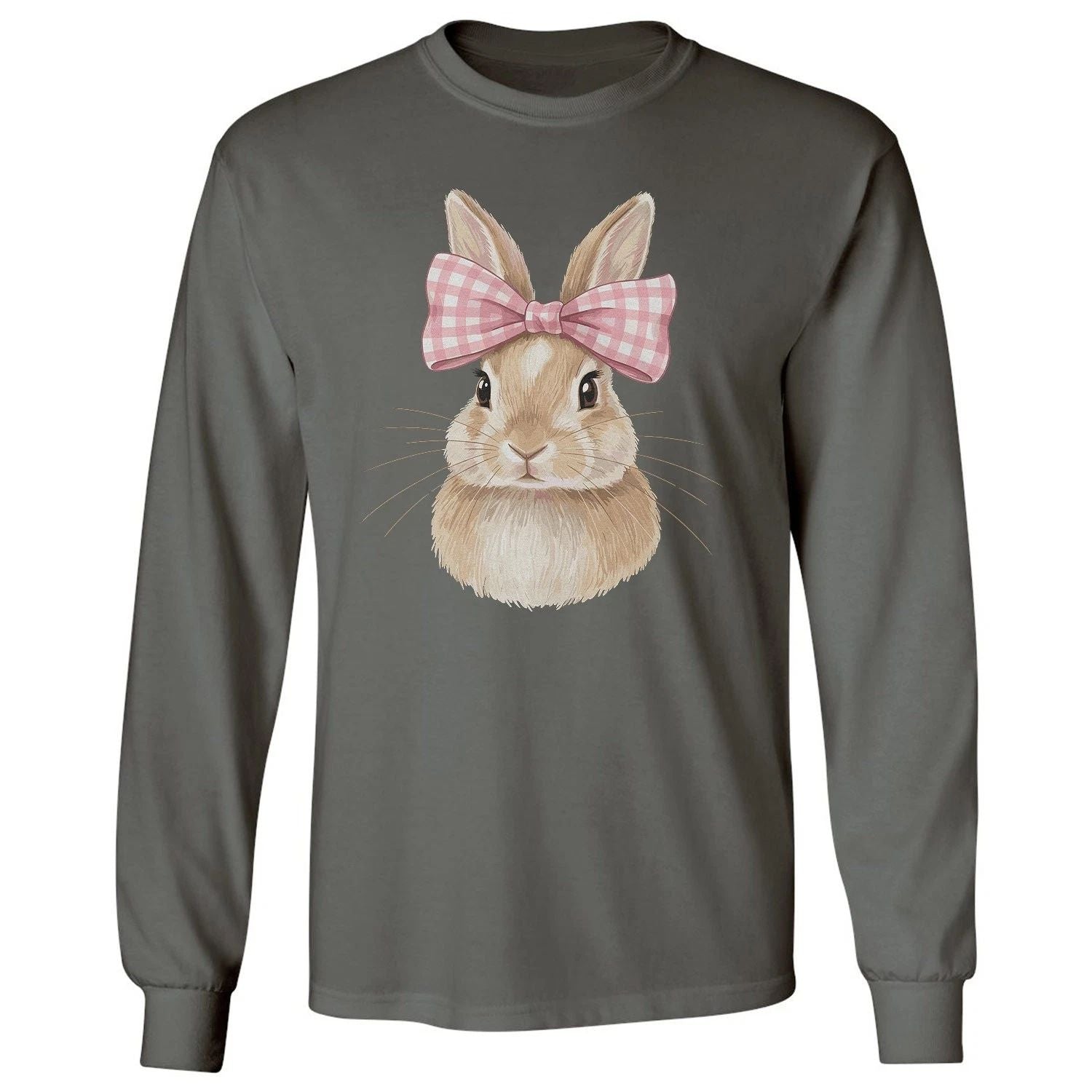 Cute Easter Bunny Graphic Teacher Student School Long Sleeve T-Shirt Unisex T-shirt, Sweatshirt, Hoodie, Long Sleeve Tee - T-Shirt, Sweatshirt, Hoodie