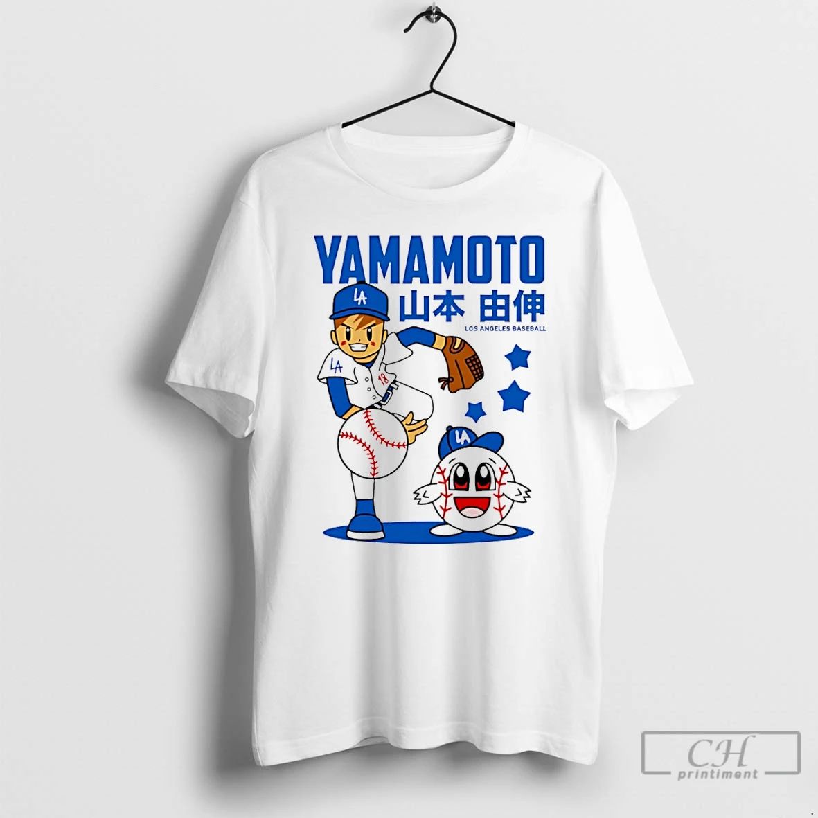 Premium Yoshinobu Yamamoto Los Angeles Dodgers Superstar Cartoon T Shirts Unisex T-shirt, Sweatshirt, Hoodie, Long Sleeve Tee - T-Shirt, Sweatshirt, Hoodie