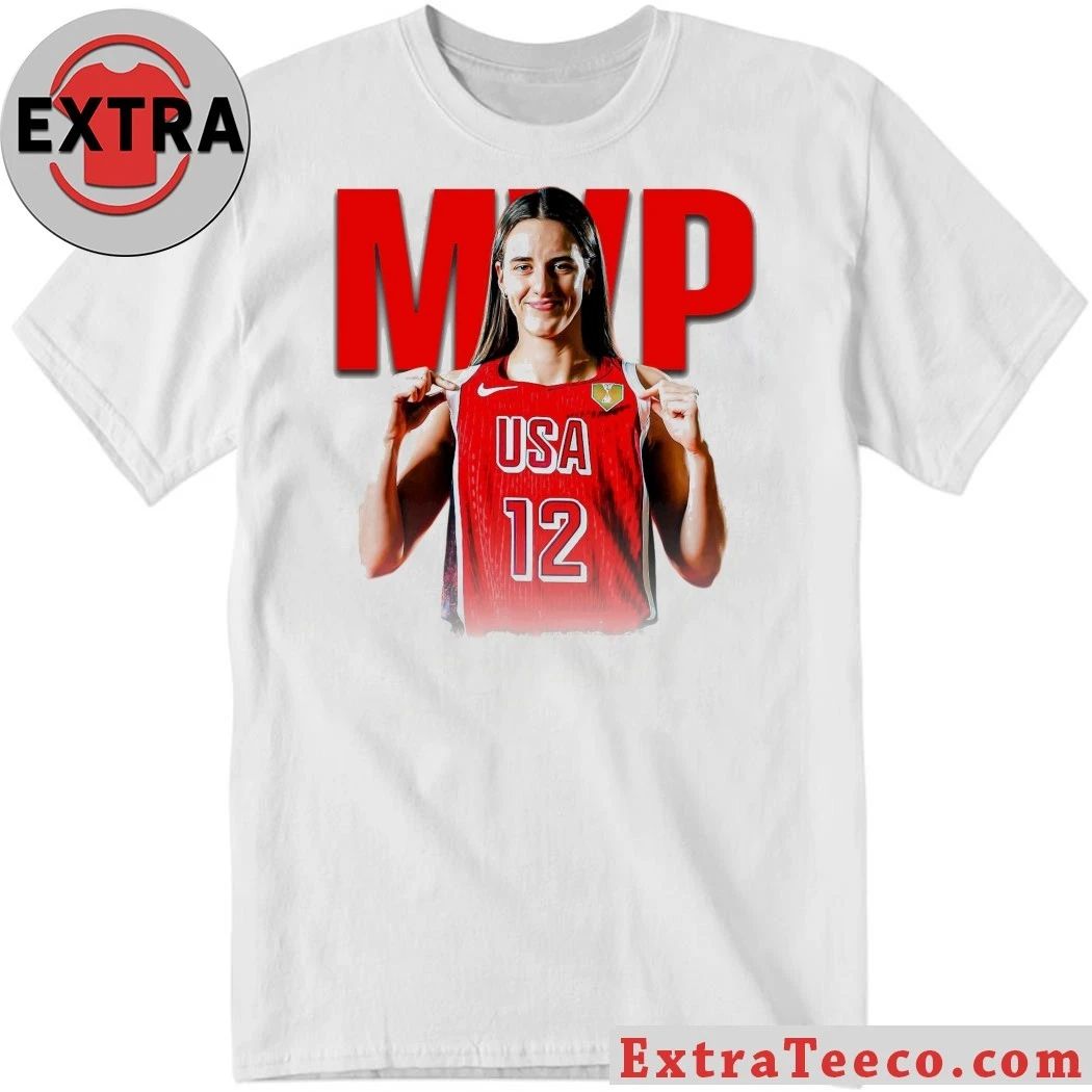 Caitlin Clark named MVP after leading Team USA Shirt Unisex T-shirt, Sweatshirt, Hoodie, Long Sleeve Tee - T-Shirt, Sweatshirt, Hoodie