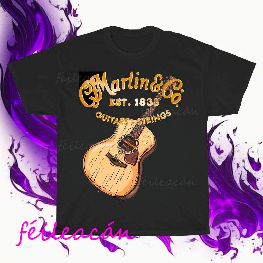 Brand New Martin Guitar Active Logo American T-Shirt Funny Size S to 5XL Unisex T-shirt, Sweatshirt, Hoodie, Long Sleeve Tee - T-Shirt, Sweatshirt, Hoodie