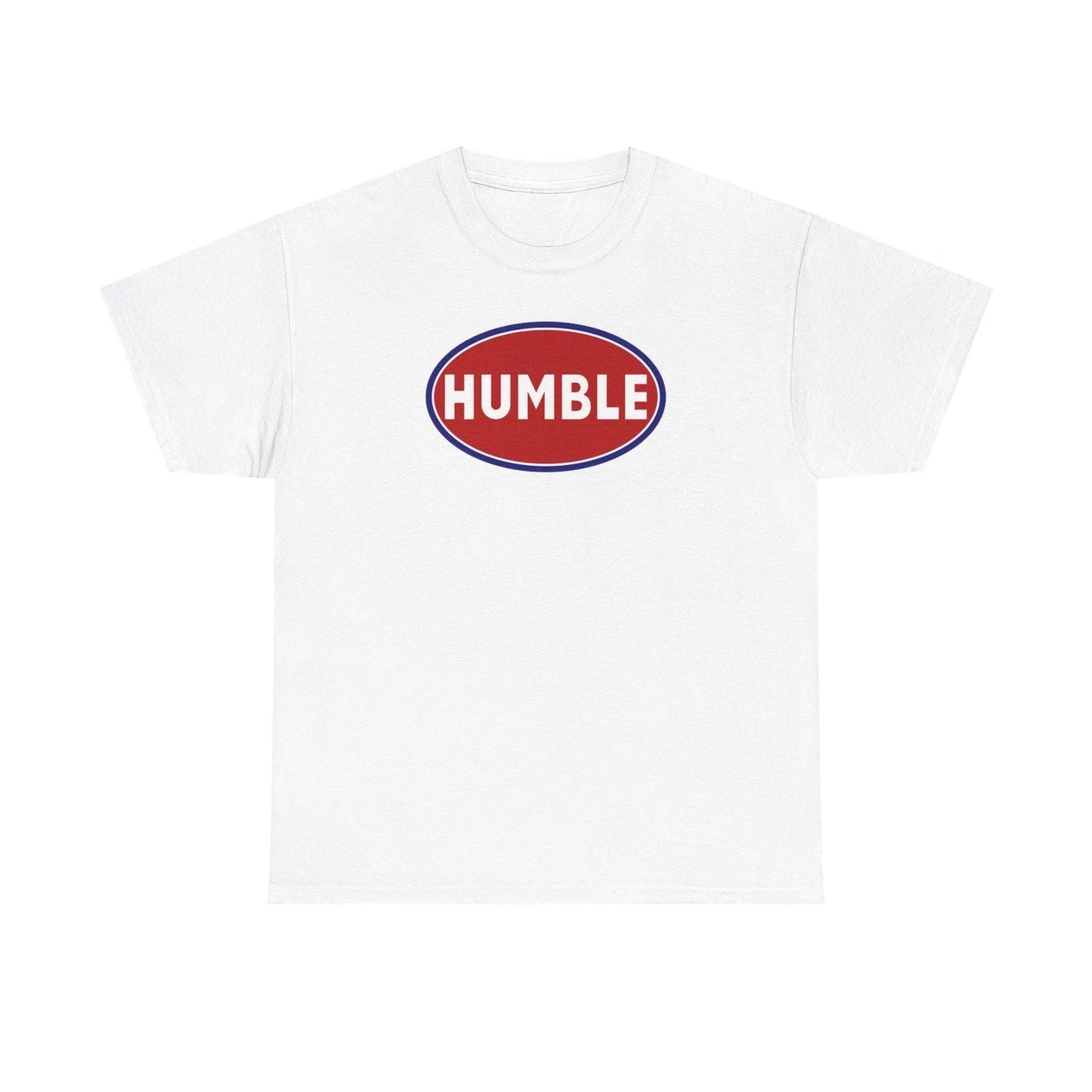 Vintage Oil Company & Gas Station Humble TX Enco Unisex Heavy Cotton T-Shirt - Unisex T-shirt, Sweatshirt, Hoodie, Long Sleeve Tee - T-Shirt, Sweatshirt, Hoodie
