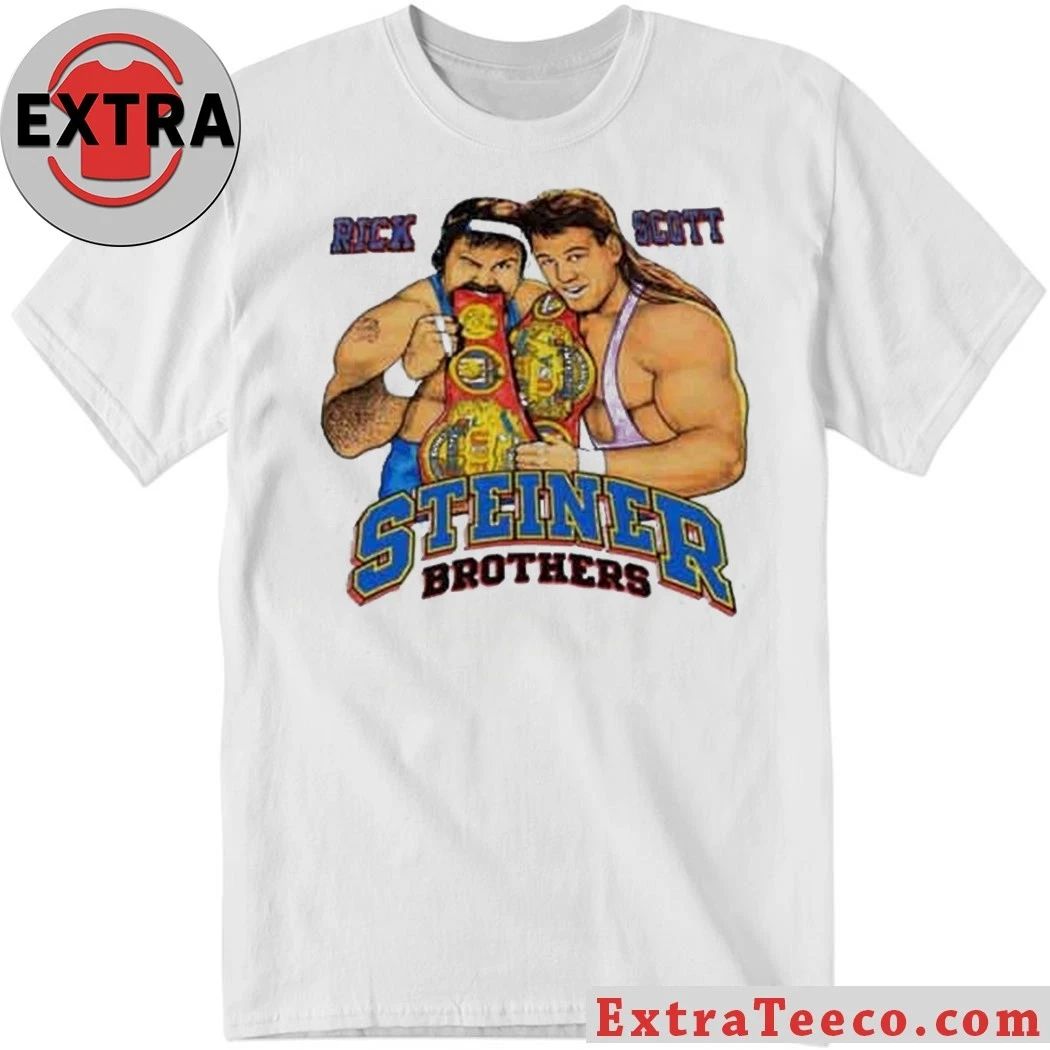 The Steiner Brothers Rick and Scott Retro Wrestling T-Shirt Unisex T-shirt, Sweatshirt, Hoodie, Long Sleeve Tee - T-Shirt, Sweatshirt, Hoodie