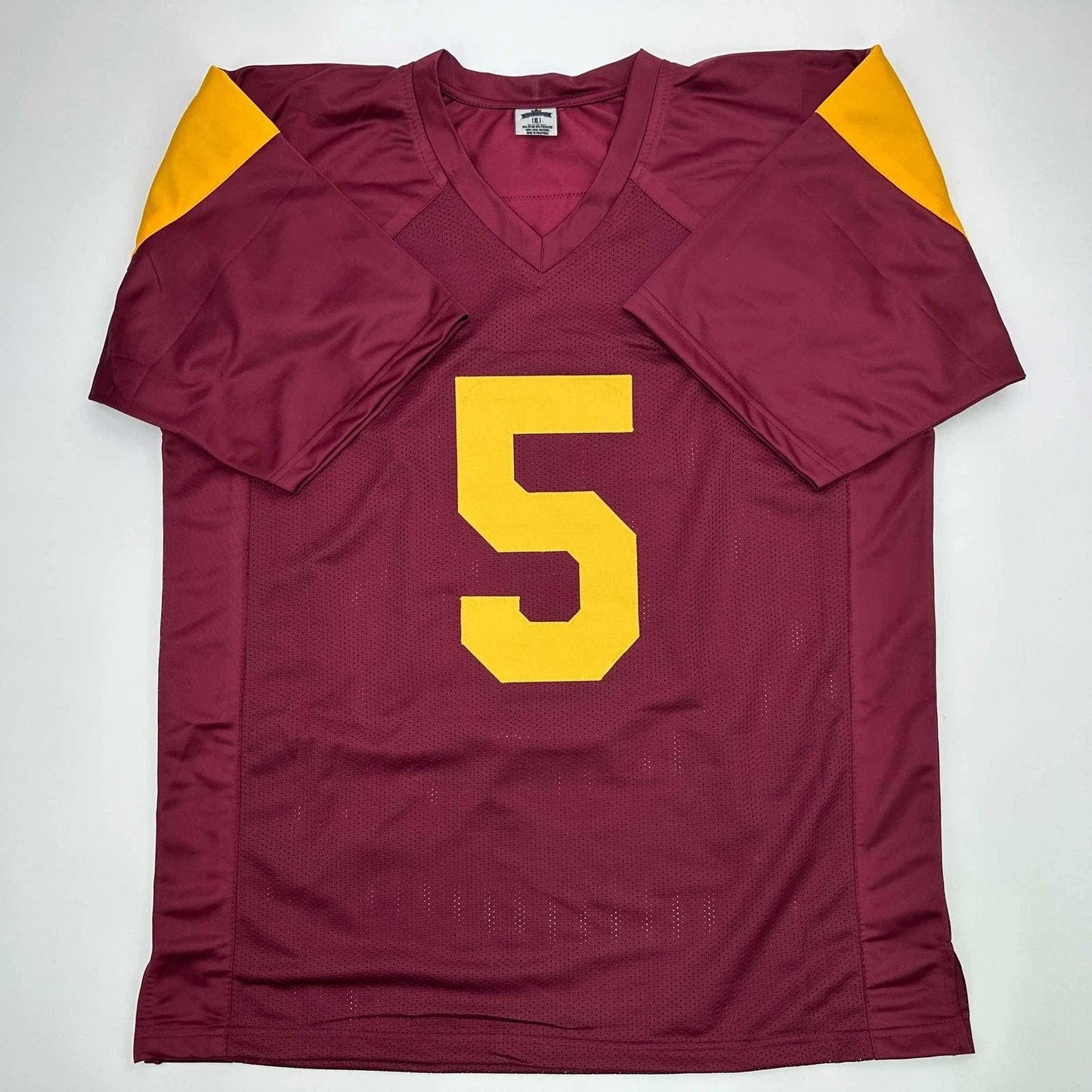 Reggie Bush USC Maroon Reprint Jersey Unisex T-shirt, Sweatshirt, Hoodie, Long Sleeve Tee - T-Shirt, Sweatshirt, Hoodie