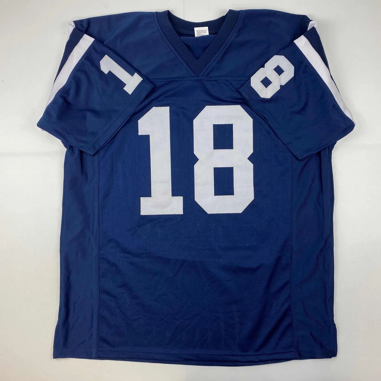 Archie Manning Ole M.iss Blue Reprint Jersey Unisex T-shirt, Sweatshirt, Hoodie, Long Sleeve Tee - T-Shirt, Sweatshirt, Hoodie