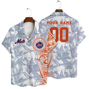 New York Mets Tropical Game Day Hawaiian Shirt Unisex T-shirt, Sweatshirt, Hoodie, Long Sleeve Tee - T-Shirt, Sweatshirt, Hoodie
