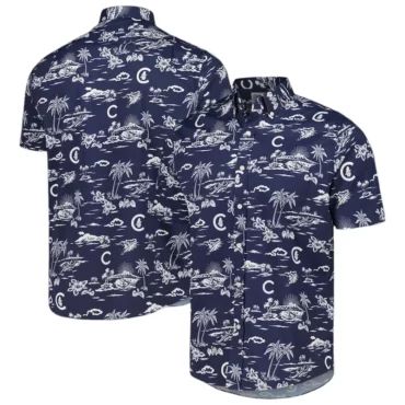 Chicago Cubs Island Escape Hawaiian Shirt Unisex T-shirt, Sweatshirt, Hoodie, Long Sleeve Tee - T-Shirt, Sweatshirt, Hoodie